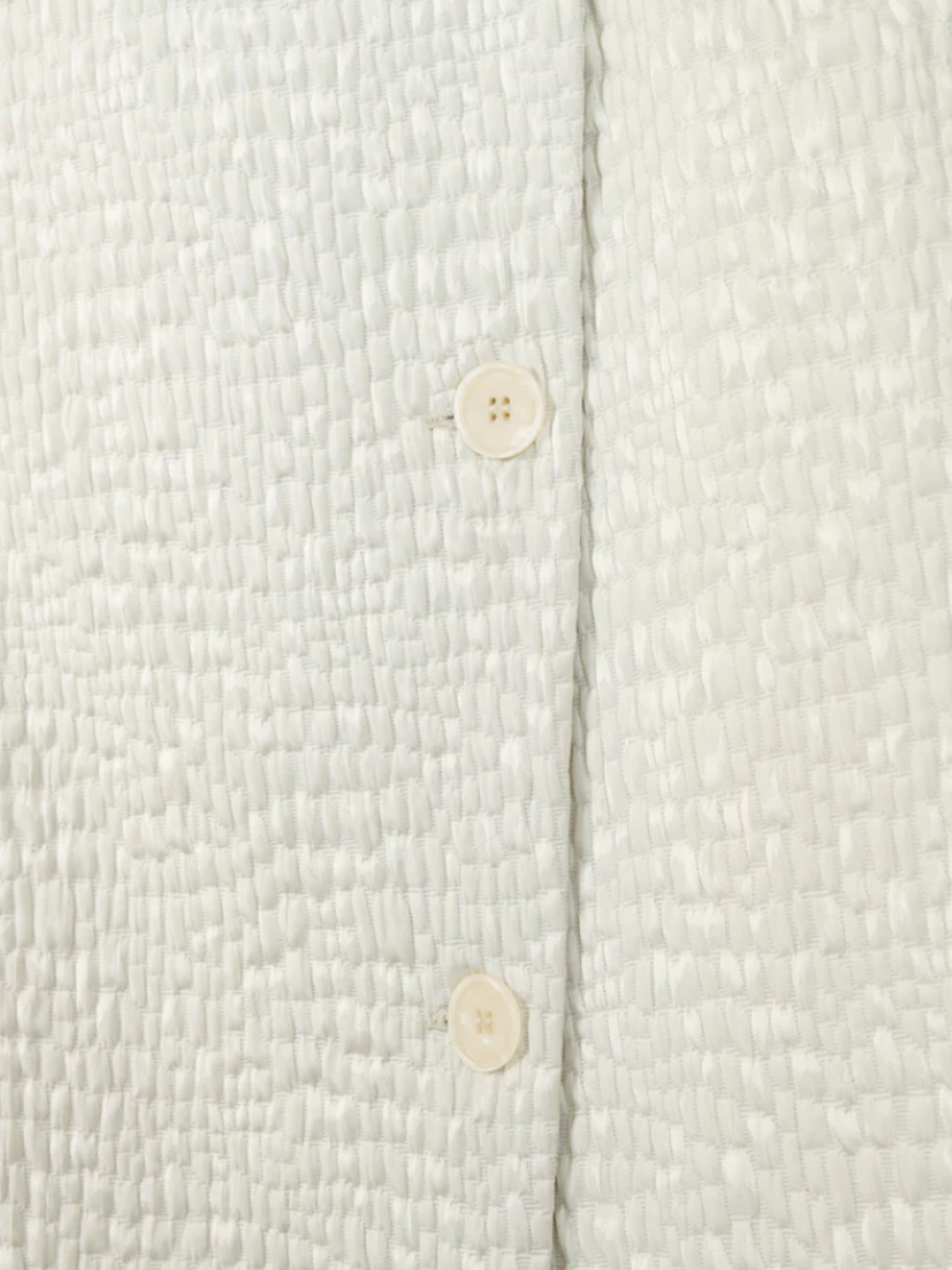 Versace Jeans 2000s White Couture Quilted Wrap Skirt