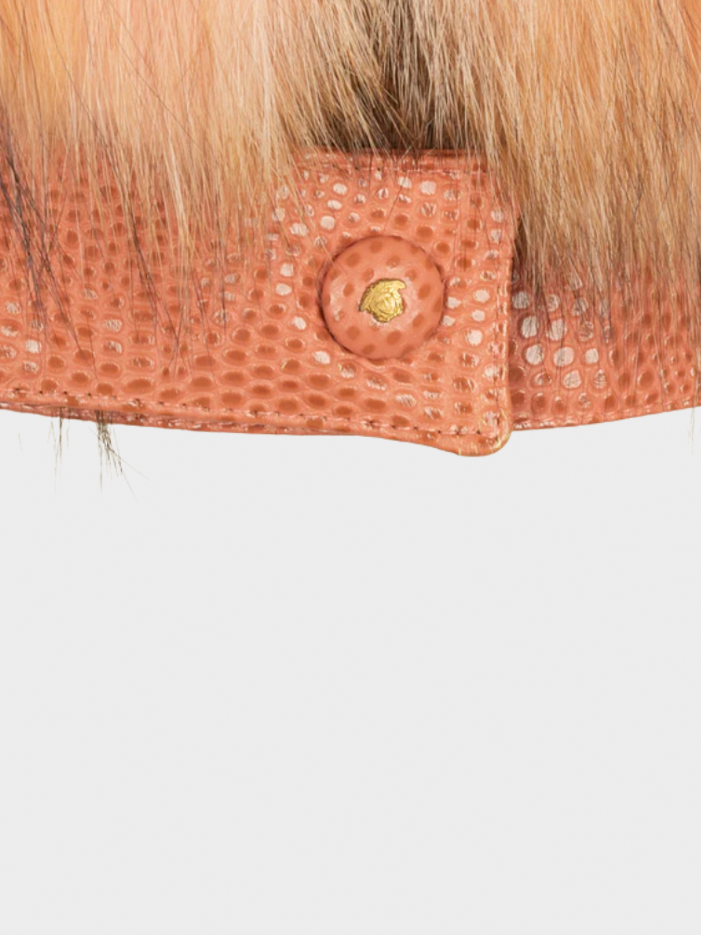 Gianni Versace FW 2000 Pink Couture Fur Jacket
