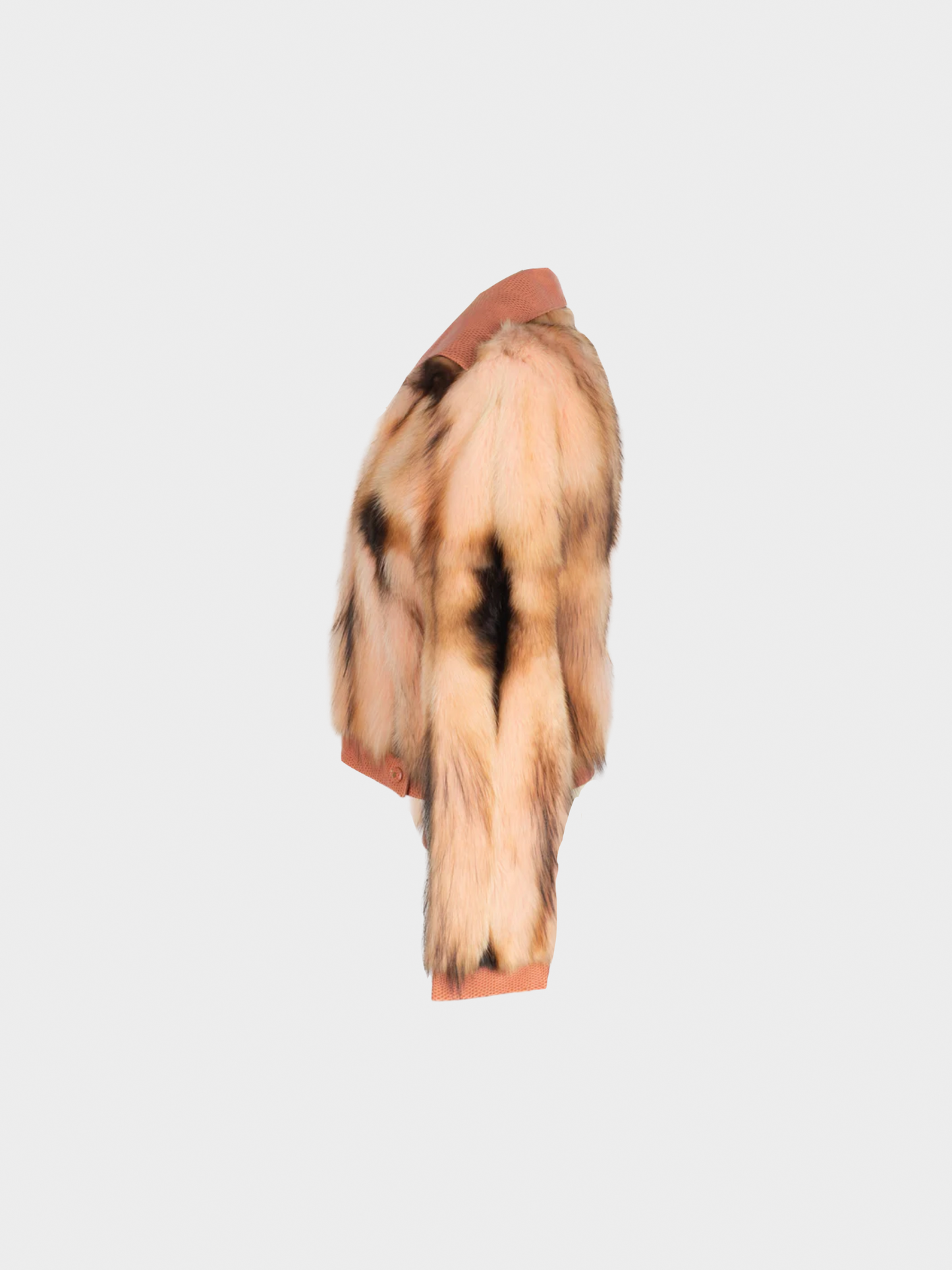 Gianni Versace FW 2000 Pink Couture Fur Jacket