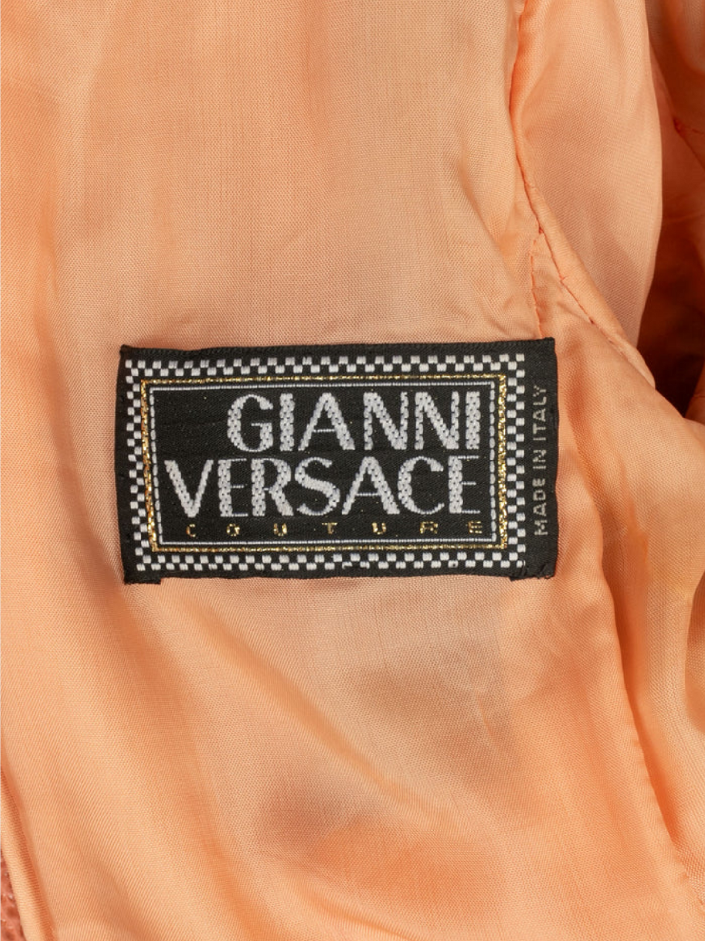 Gianni Versace FW 2000 Pink Couture Fur Jacket