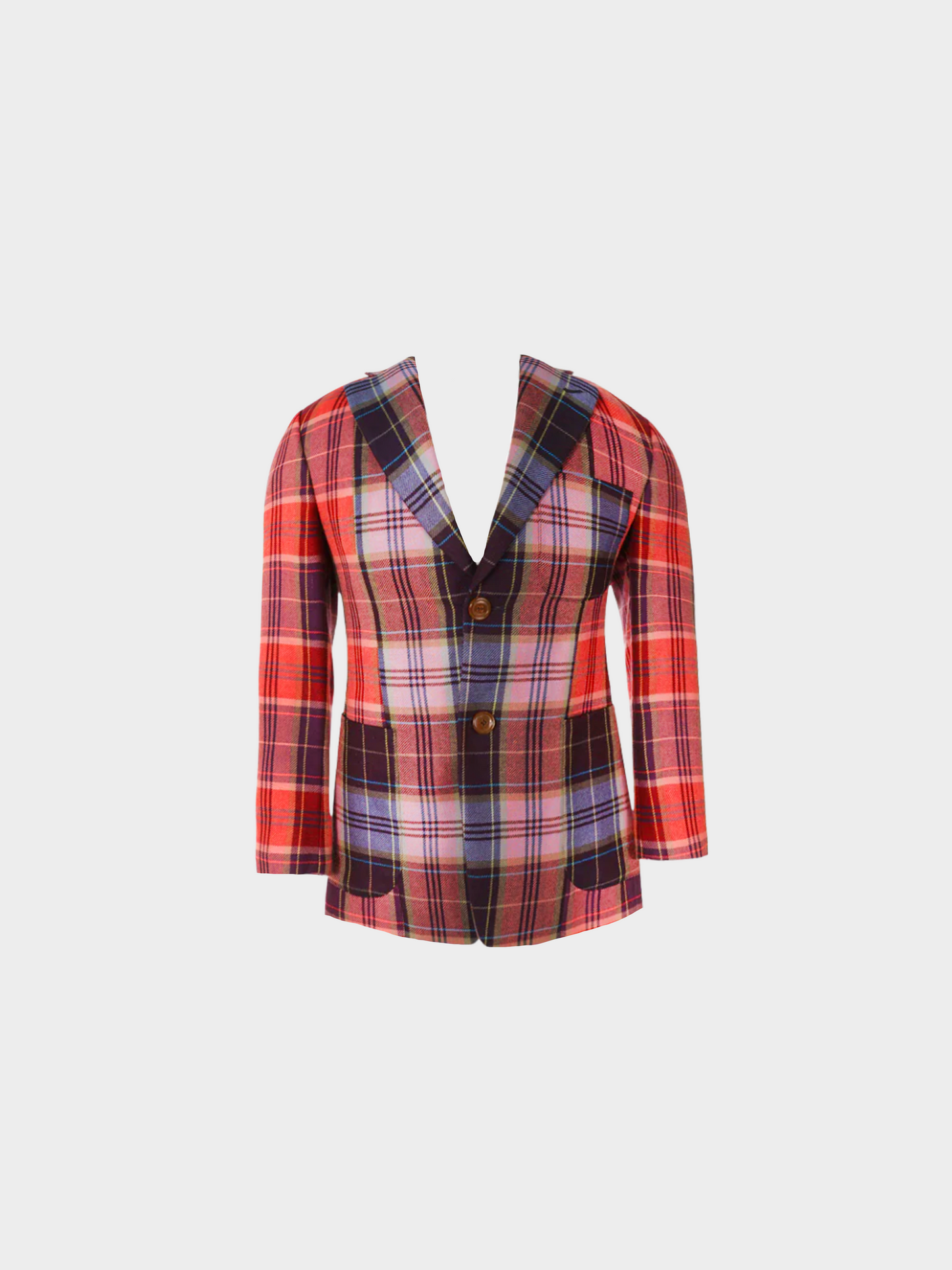 Vivienne Westwood AW Man 2014 Red Plaid Blazer