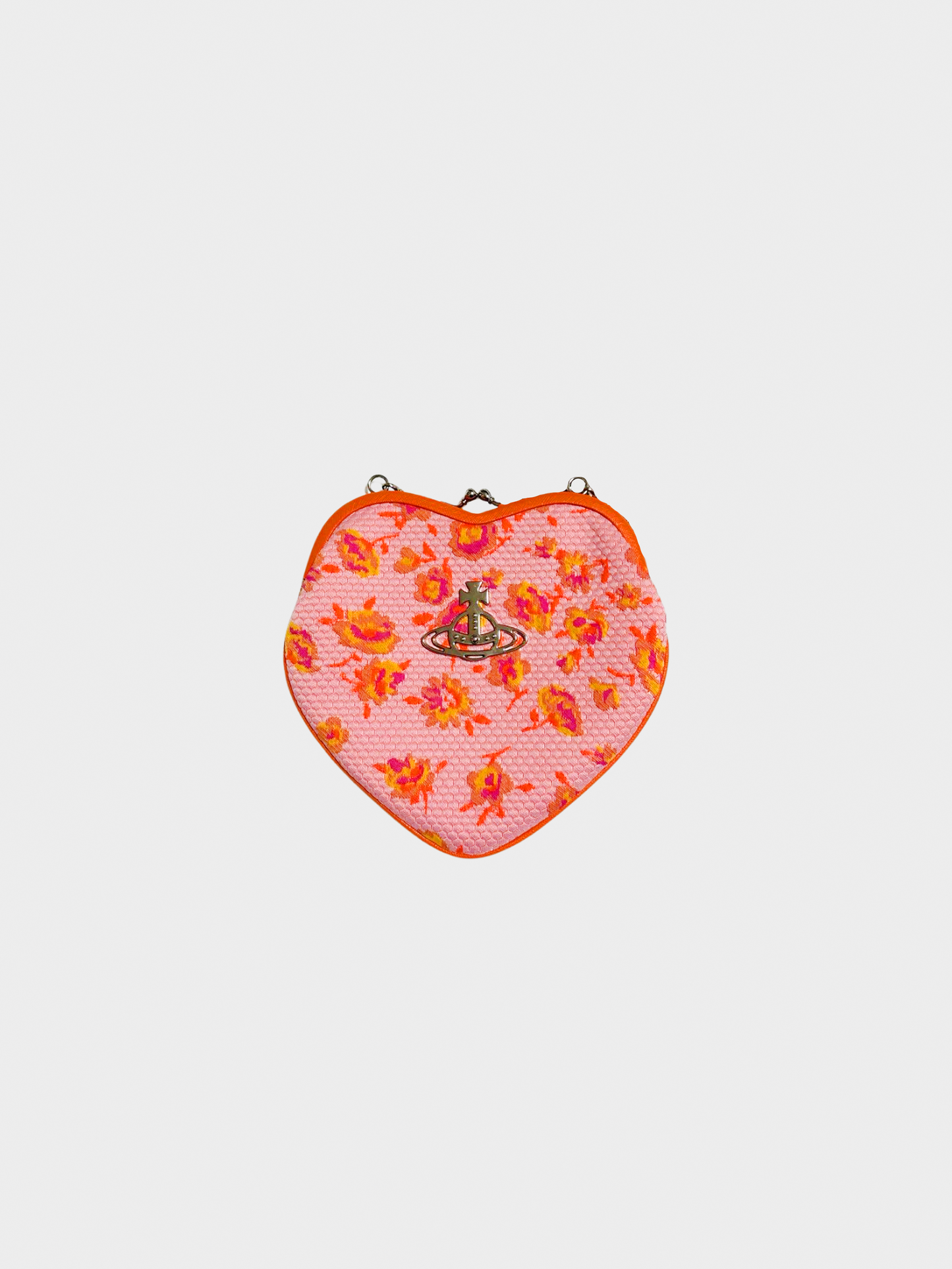 Vivienne Westwood 2020s Pink Belle Heart Frame Bag