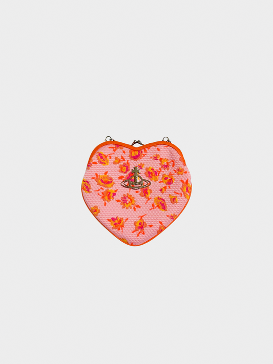 Vivienne Westwood 2020s Pink Belle Heart Frame Bag