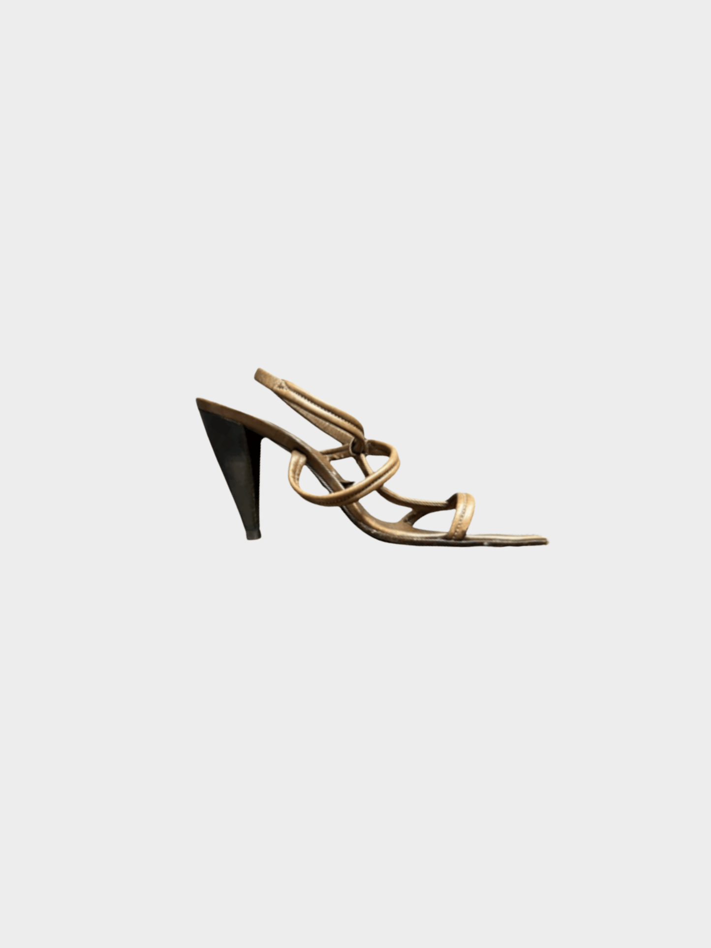 Prada 2000s Brown Leather Sandals