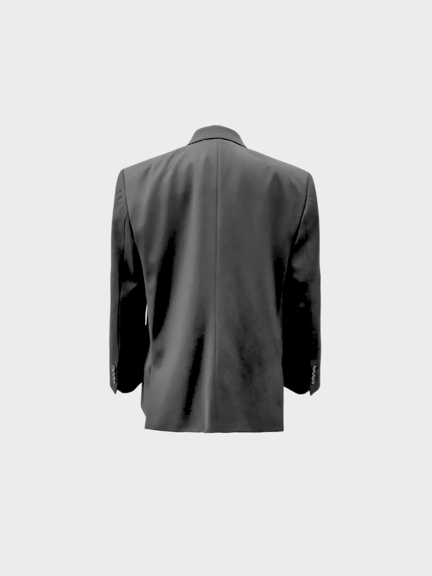 Balenciaga 2010s Black Unifit Wool Oversized Blazer