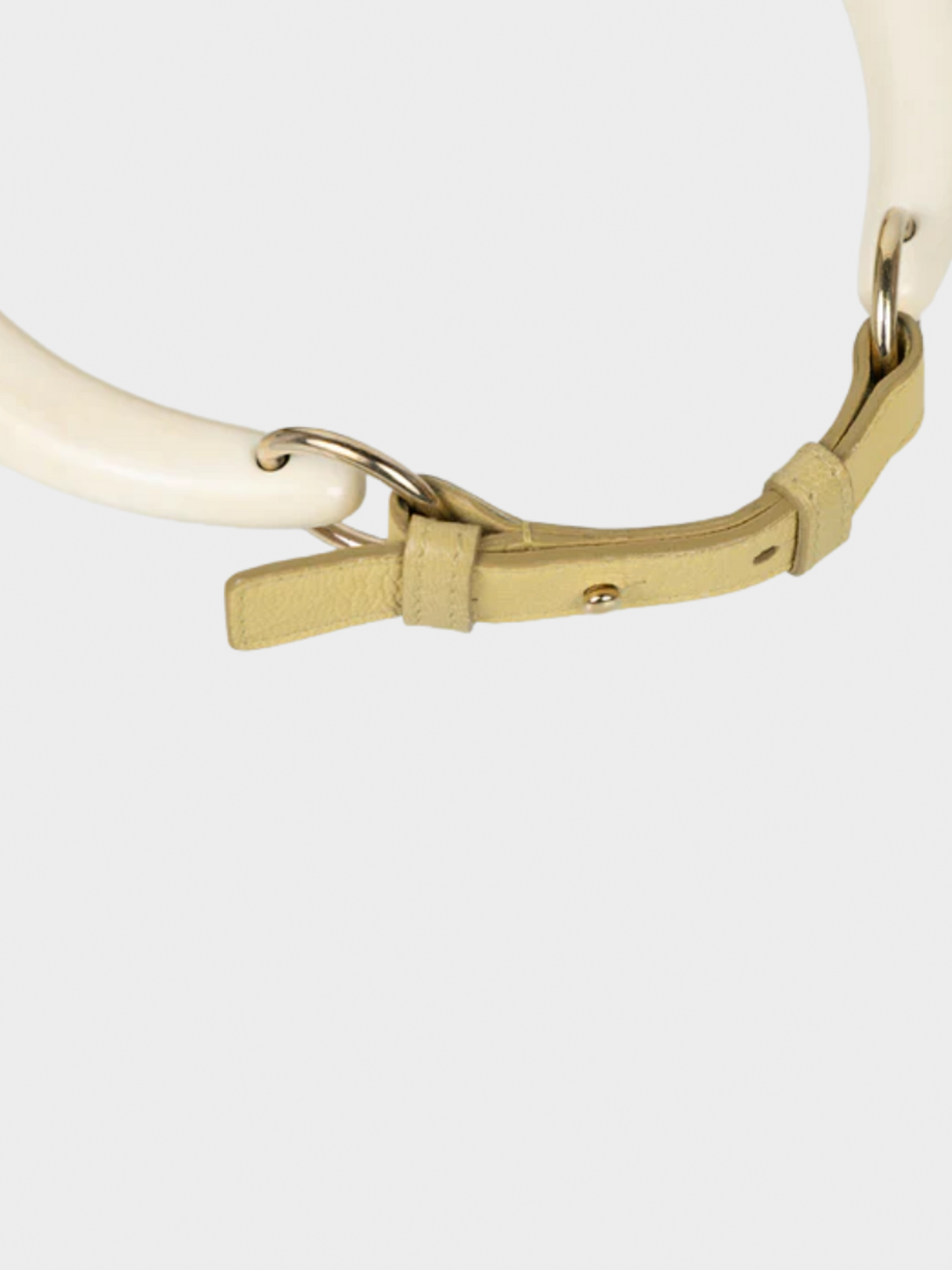 Yves Saint Laurent by Tom Ford SS 2004 Butter Yellow Leather Mombasa Bag