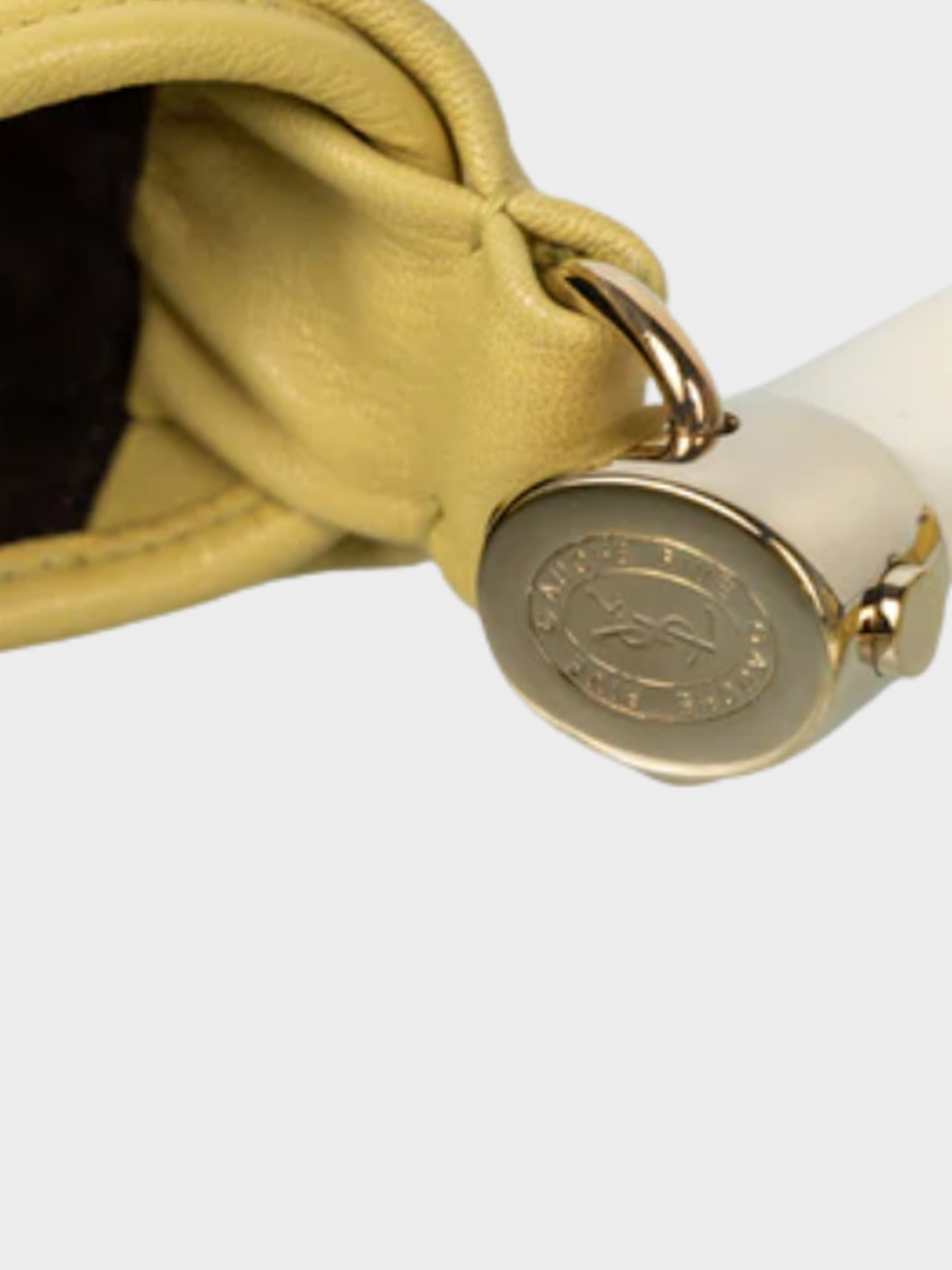 Yves Saint Laurent by Tom Ford SS 2004 Butter Yellow Leather Mombasa Bag