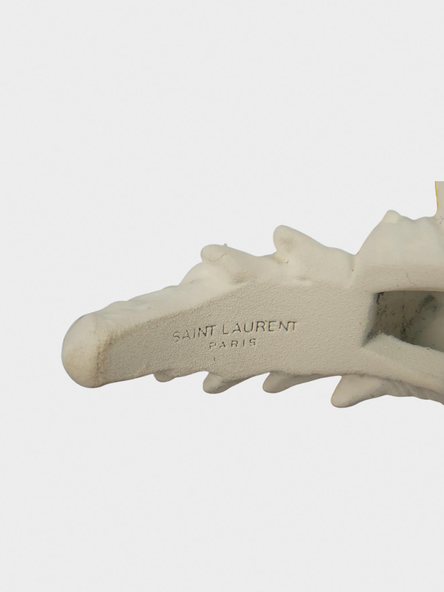 Yves Saint Laurent 2010s White Seashell Bracelet