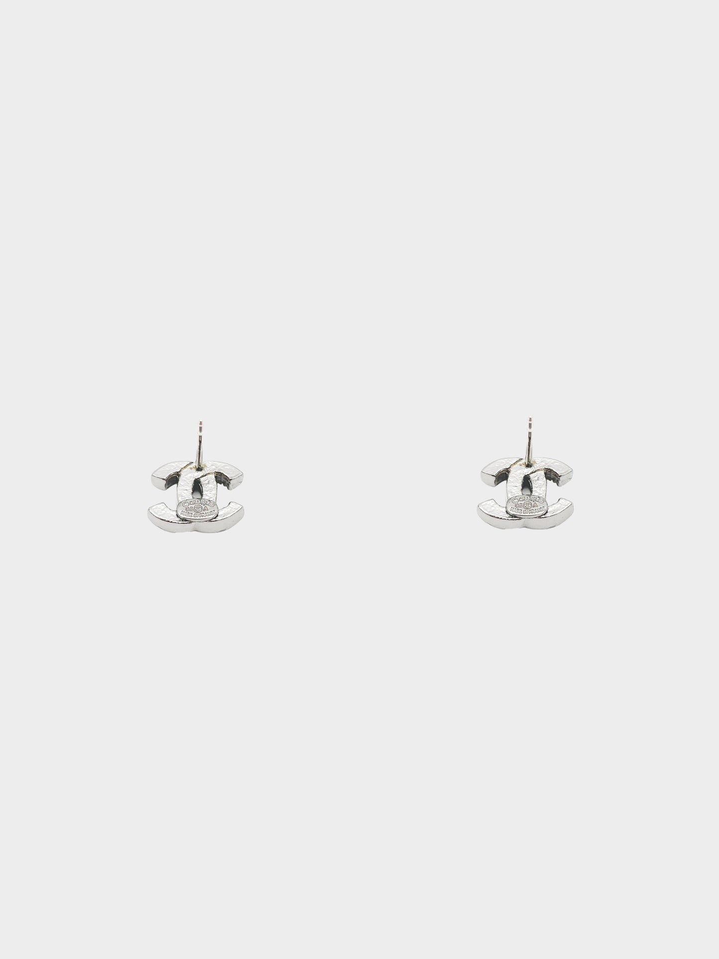 Chanel 2005 Rainbow Stud CC Earrings