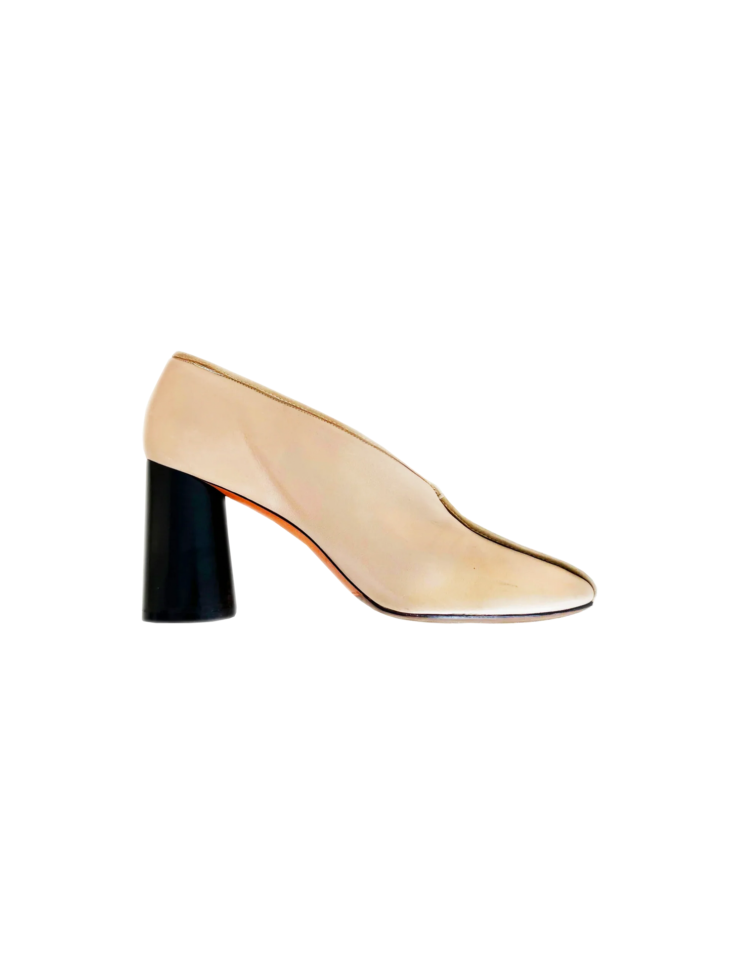Celine 2000s Split Toe Beige Heels