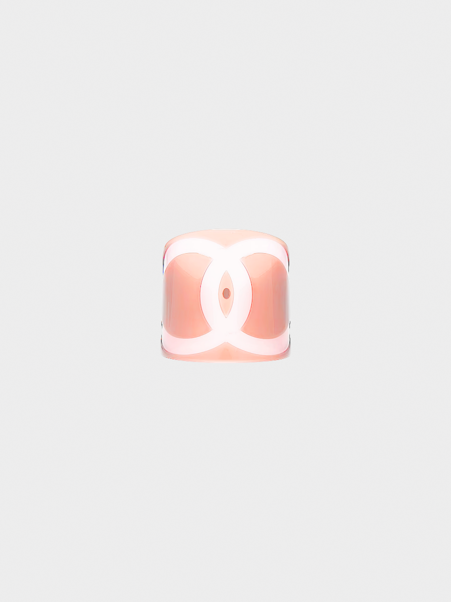 Chanel 2001 Pinky Beige Resin Bangle