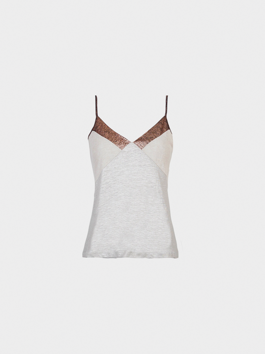 Chloe Early 2000s Grey Cami Tank Top