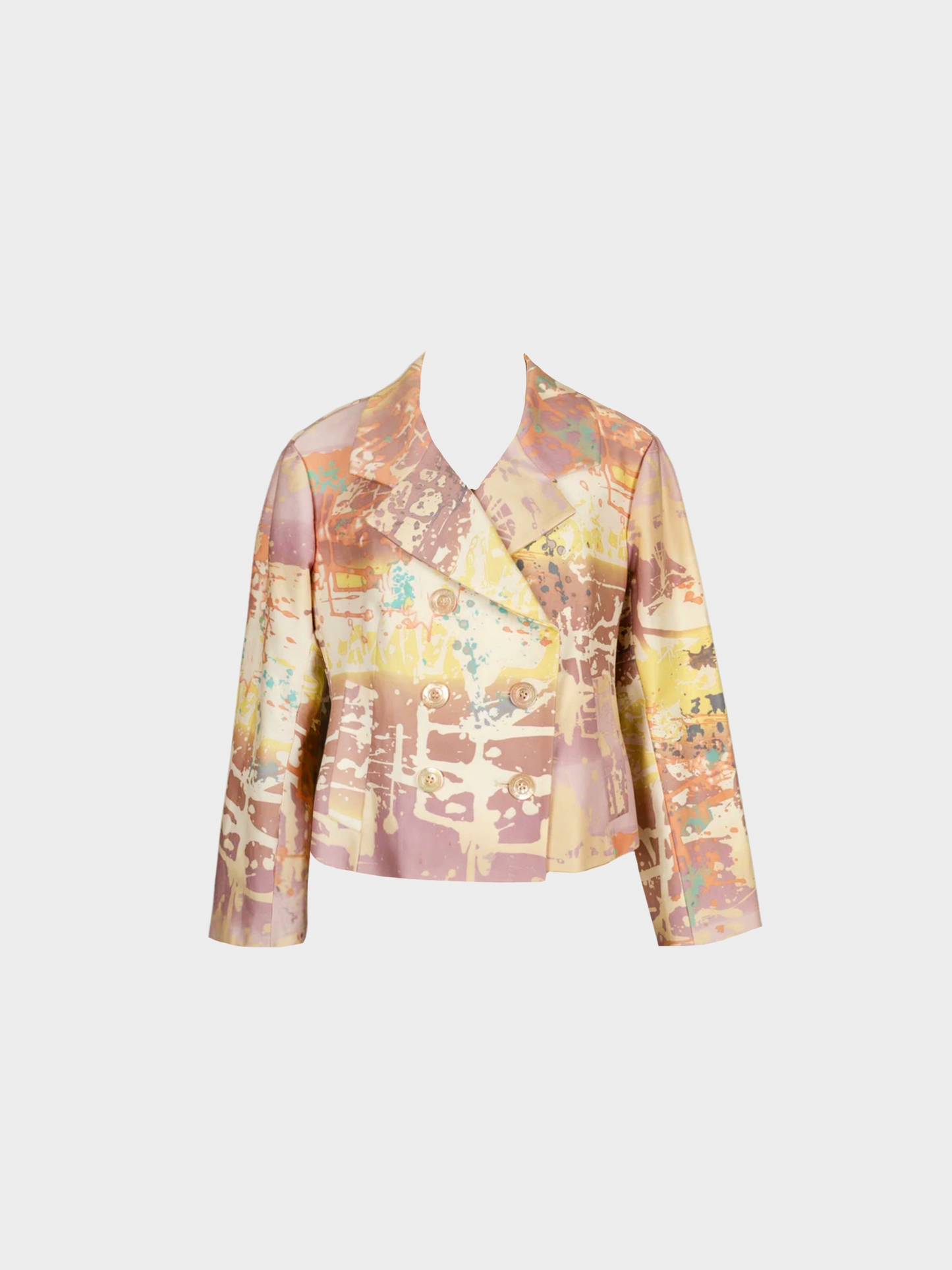 Christian Lacroix 1990s Multicoloured Printed Blazer