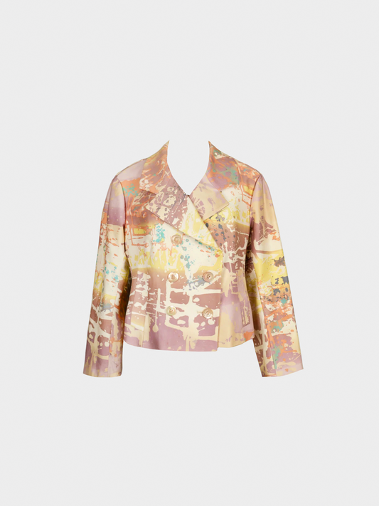 Christian Lacroix 1990s Multicoloured Printed Blazer