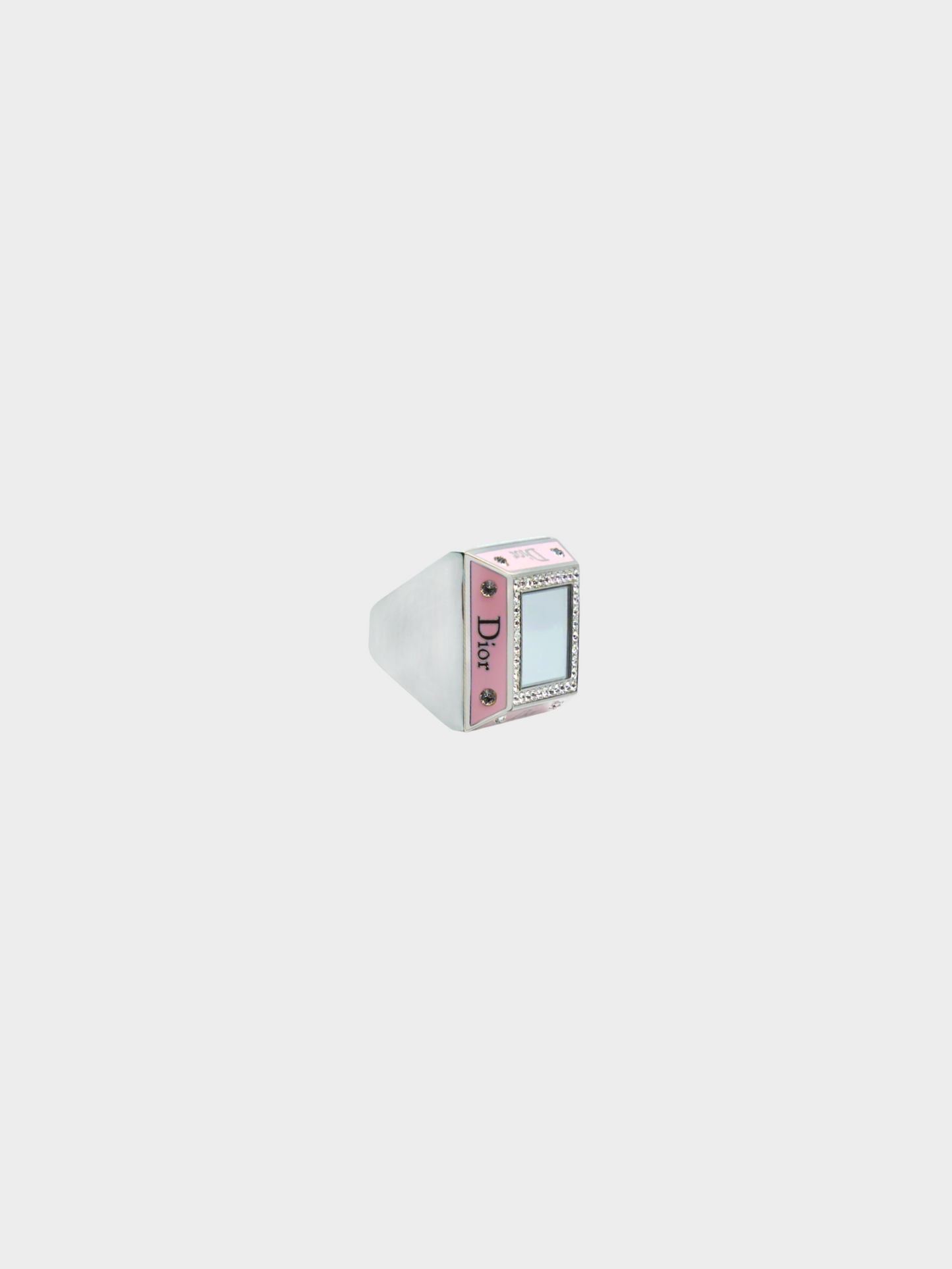 Christian Dior by John Galliano FW 2002 Crush Silver Ring