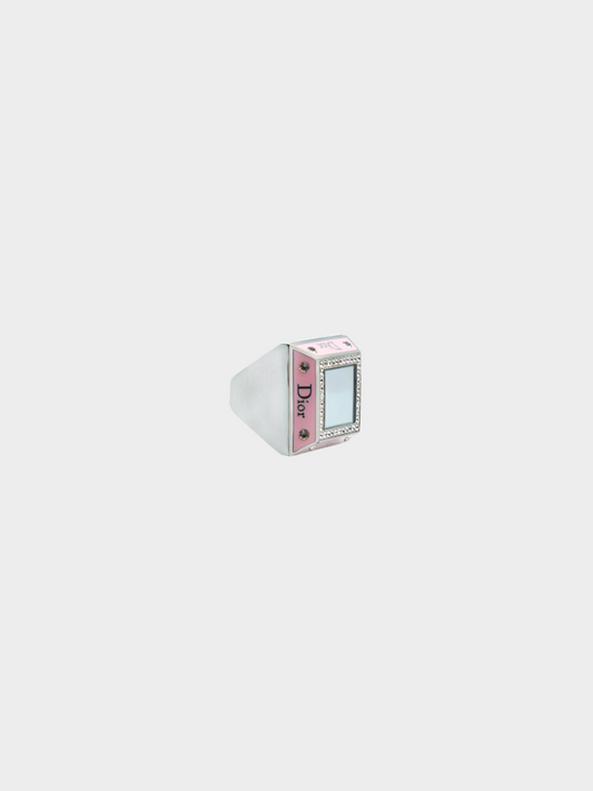 Christian Dior by John Galliano FW 2002 Crush Silver Ring