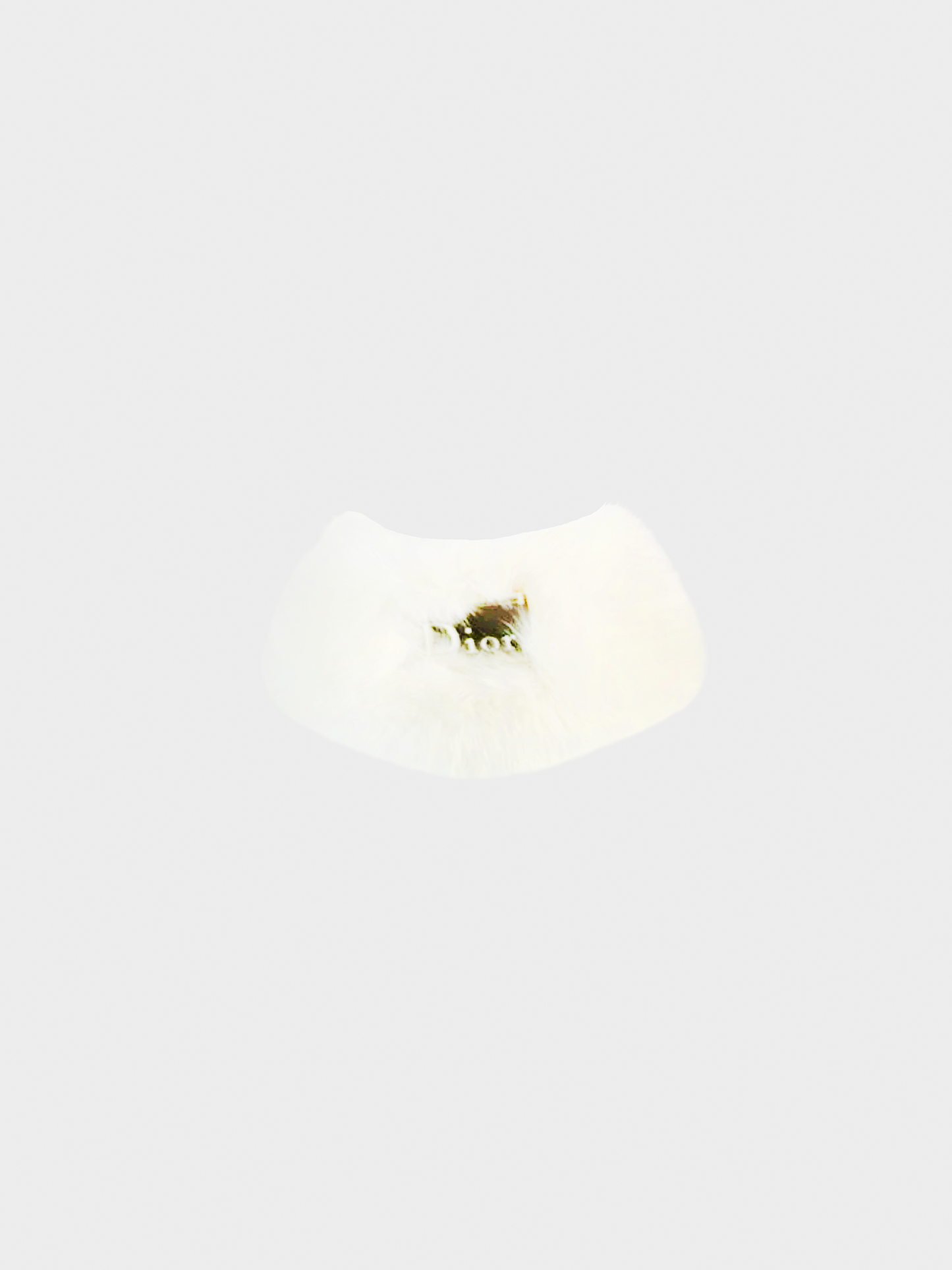 Christian Dior 2000s Cream Fur Neckpiece