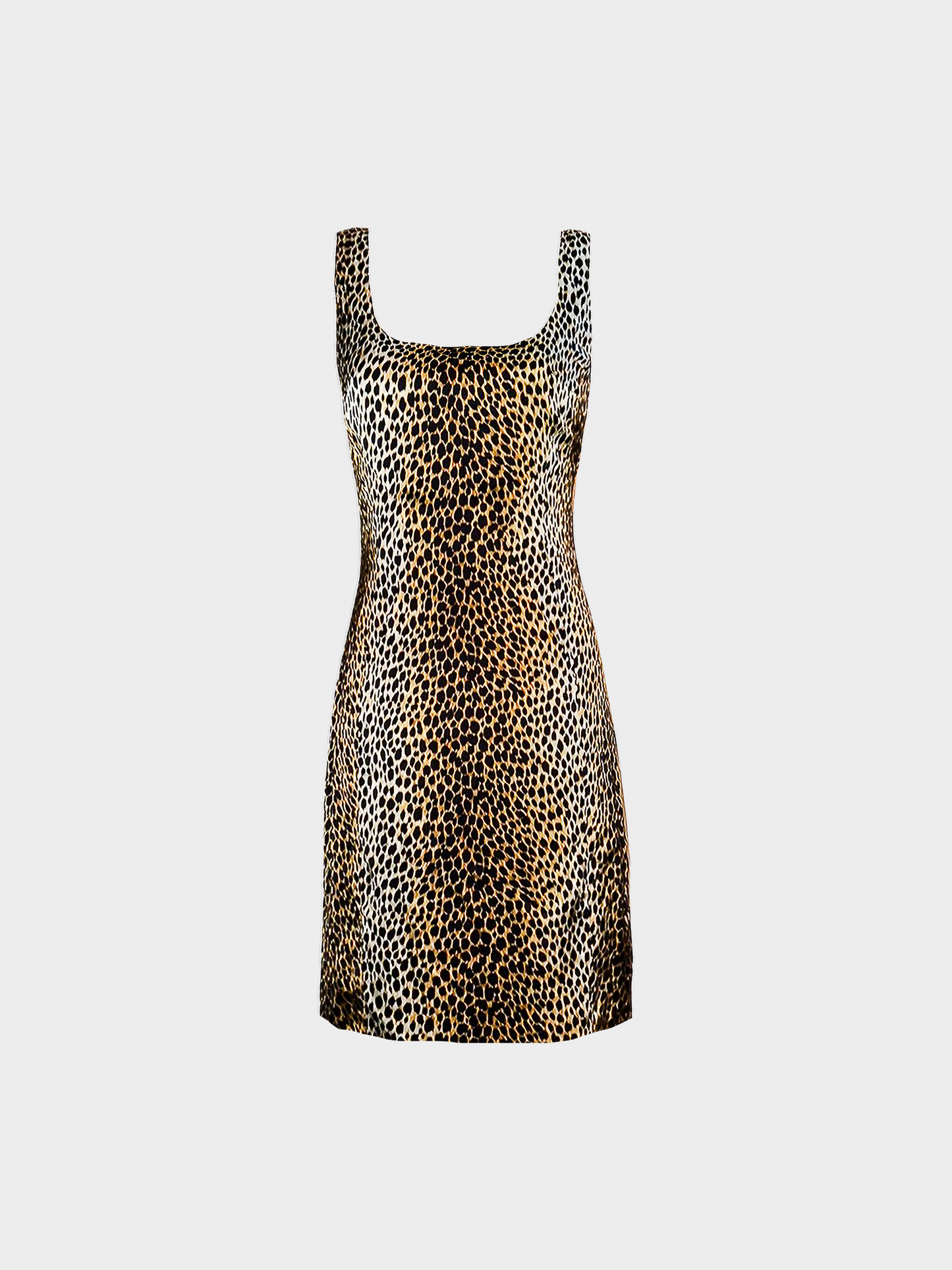 Dolce and Gabbana FW 1996 Leopard Print Mini Dress