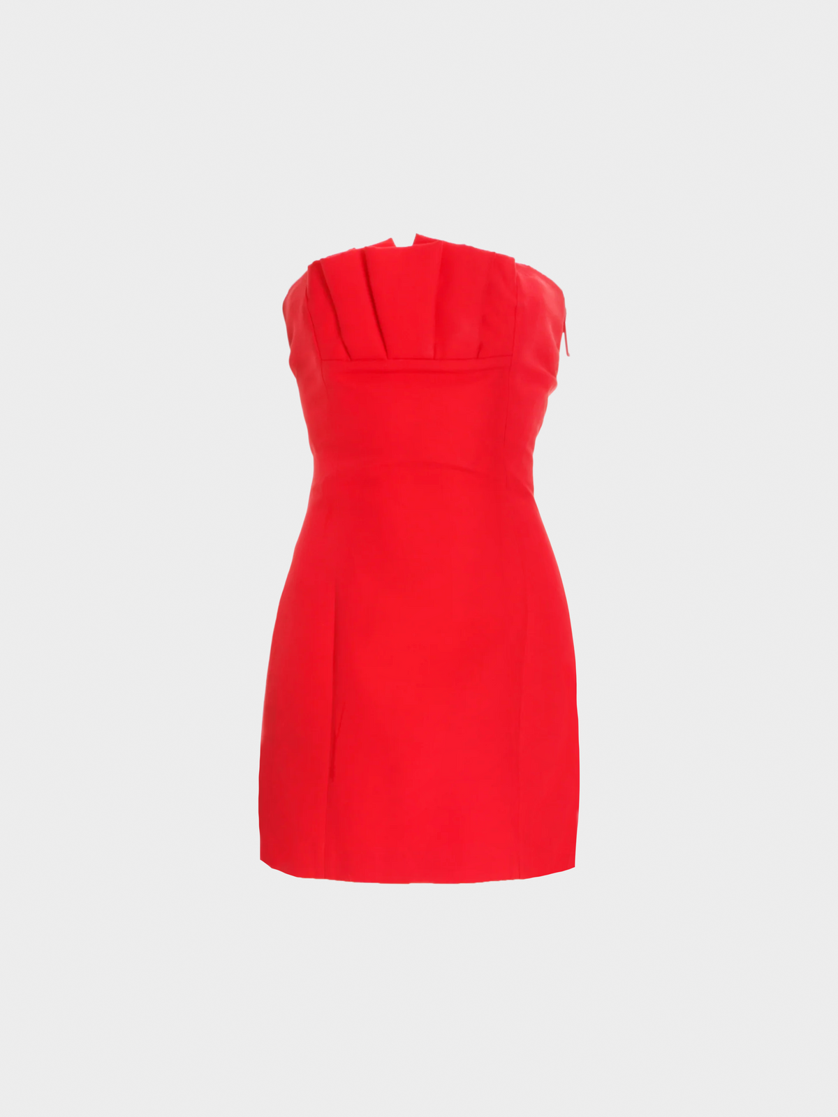 Dsquared FW 2010 Red Strapless Mini Cocktail Dress