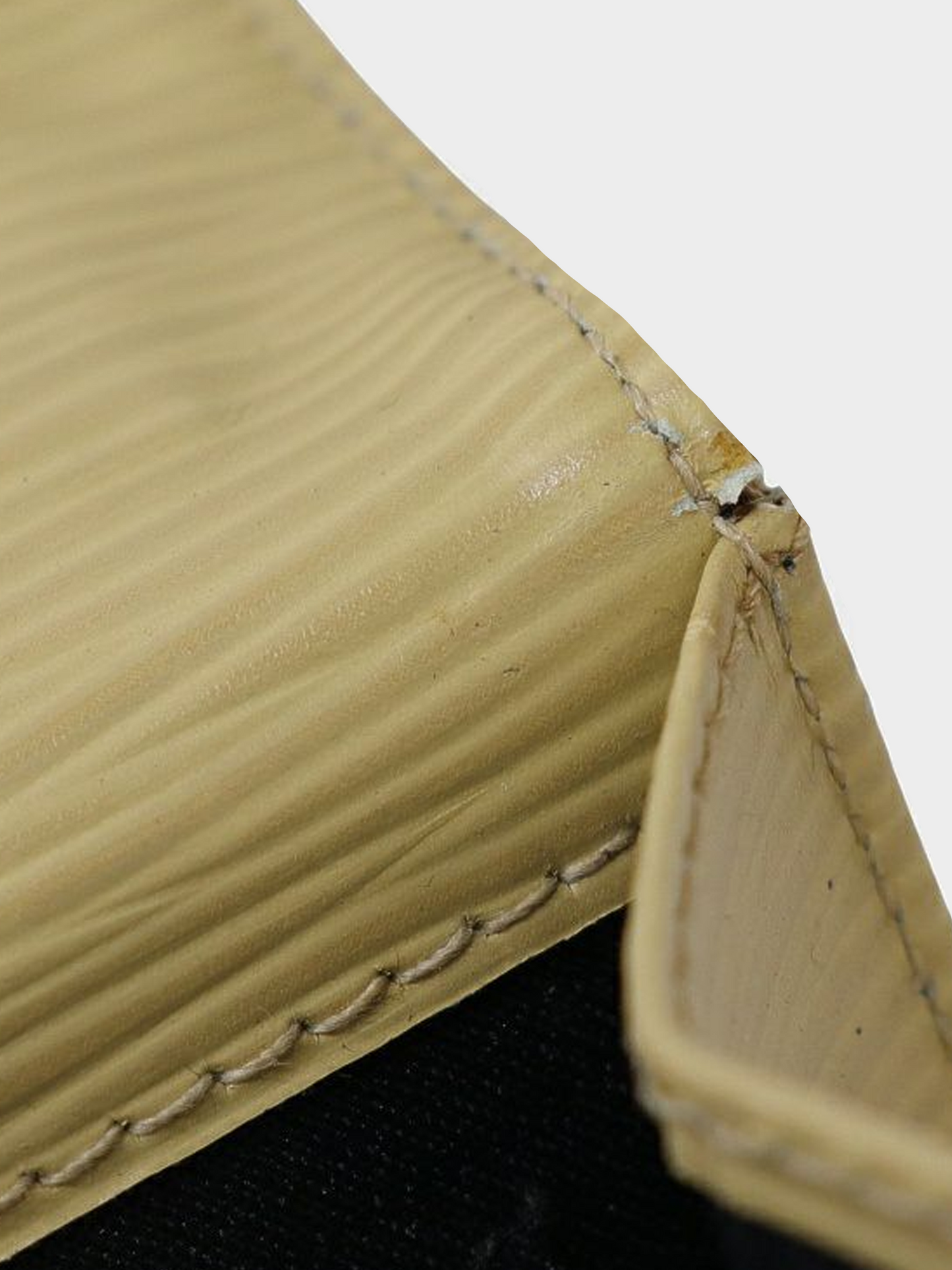 Fendi 2010s Yellow Leather Logo Hardware Mini Shoulder Bag