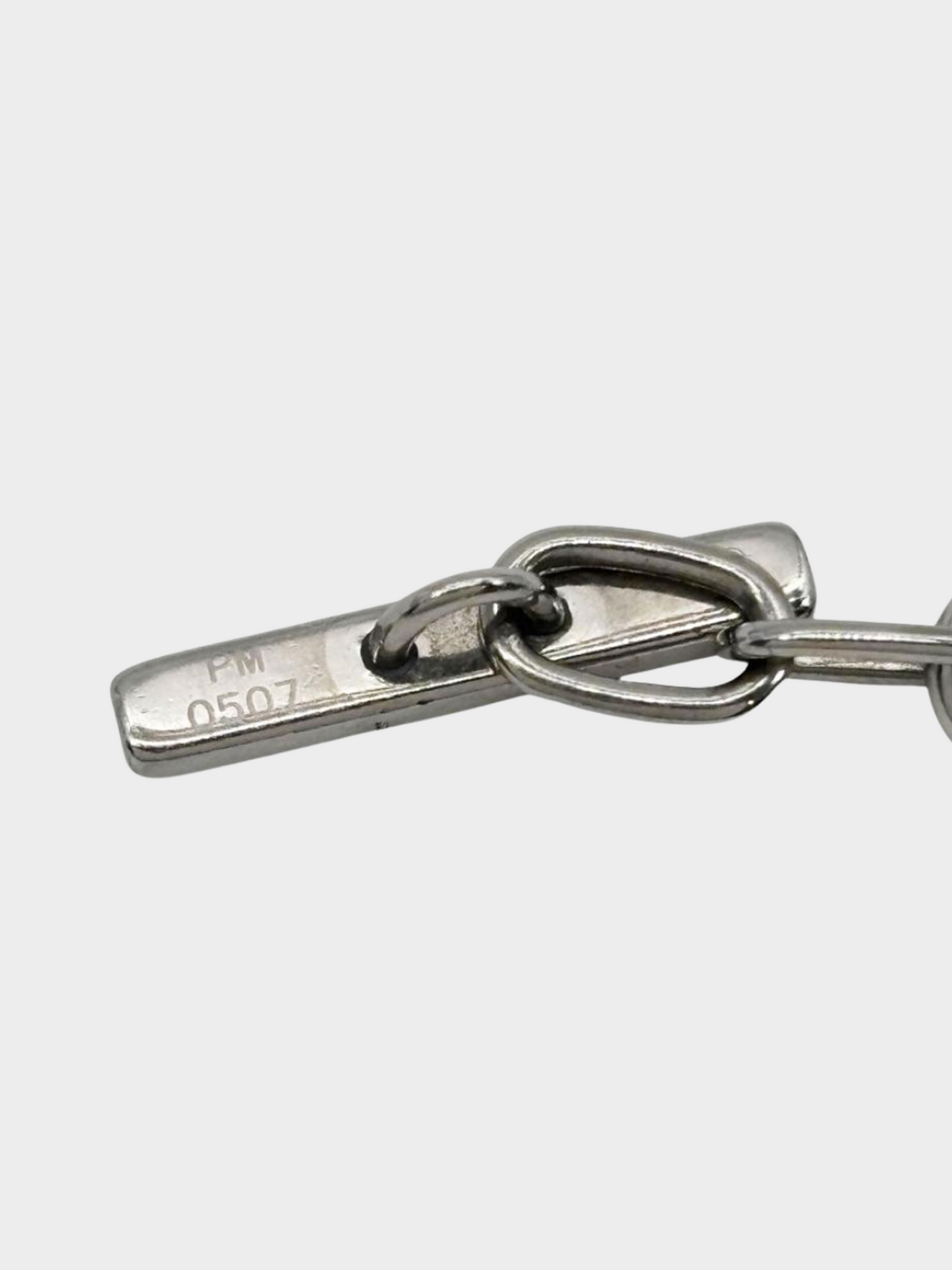 Gucci by Tom Ford 1990s Silver Chain D'Ancre Bracelet