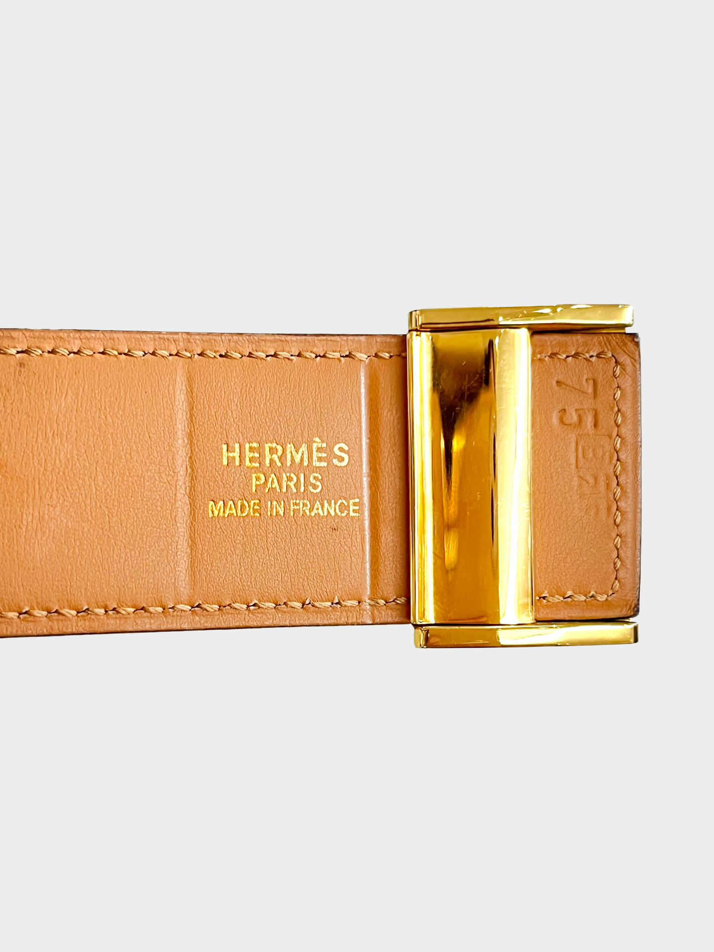 Hermès 1998 Clou de Selle Belt