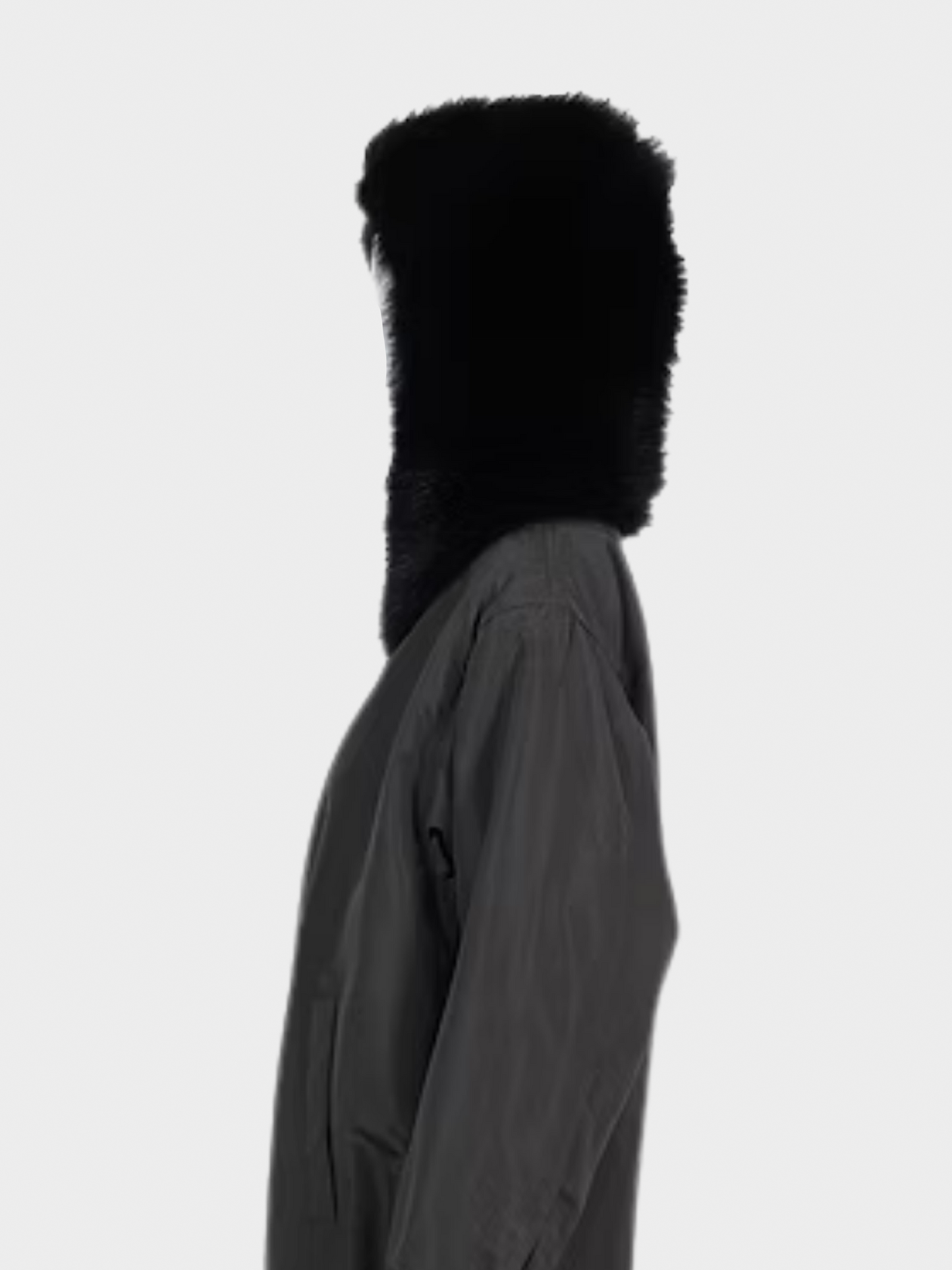 Prada FW 2006 Khaki Raccoon Fur Hood Jacket