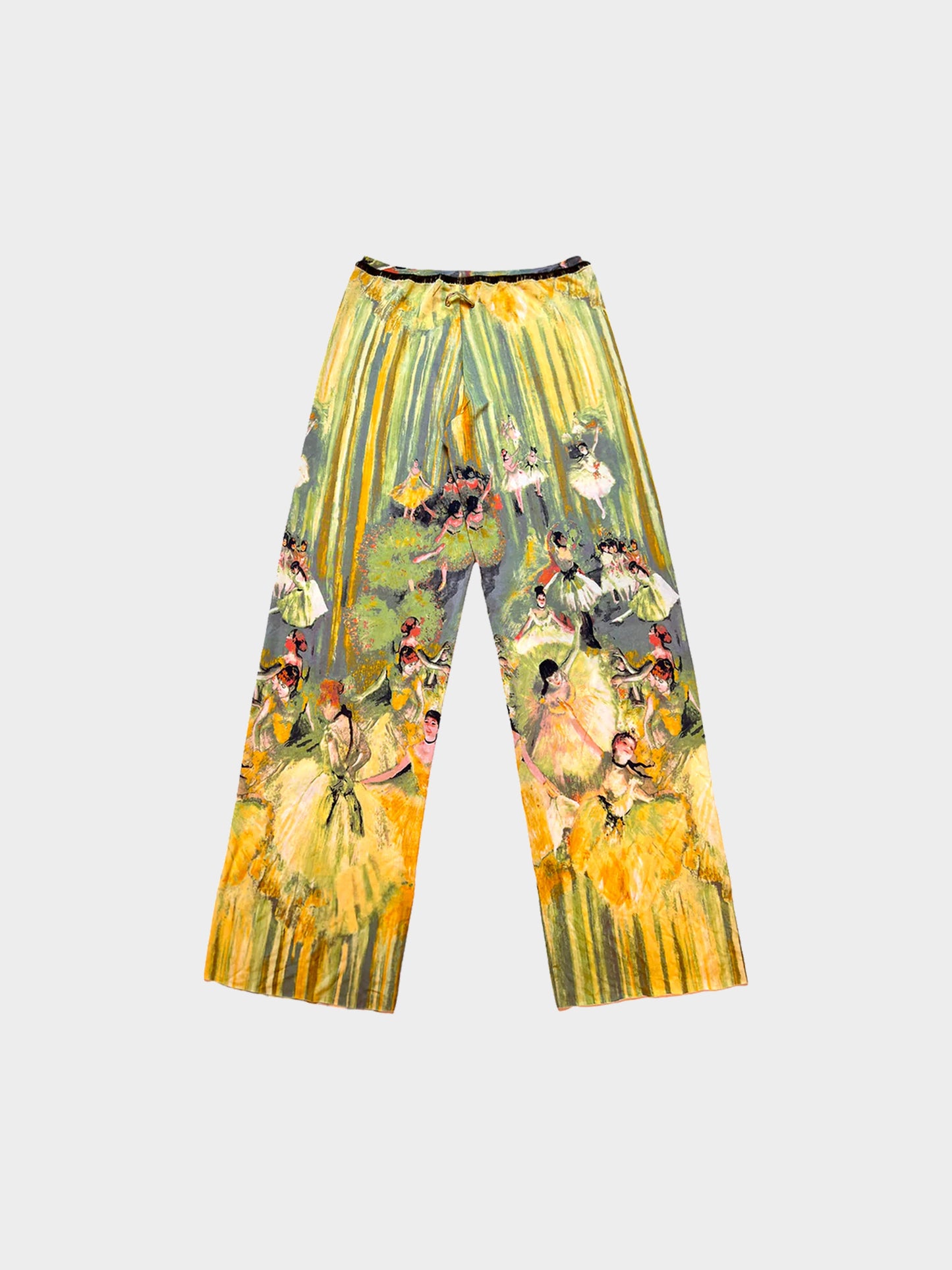 Jean Paul Gaultier 2000s Rare Ballerina Graphic Pants