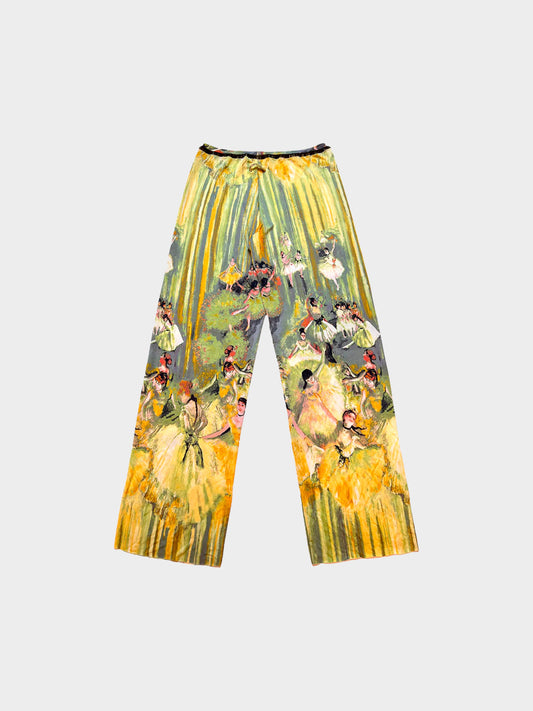 Jean Paul Gaultier 2000s Rare Ballerina Graphic Pants