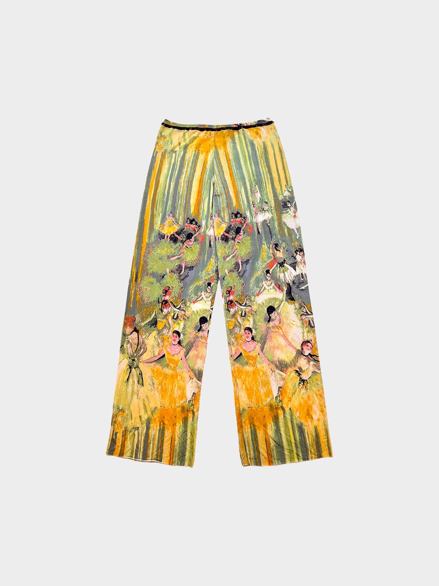 Jean Paul Gaultier 2000s Rare Ballerina Graphic Pants