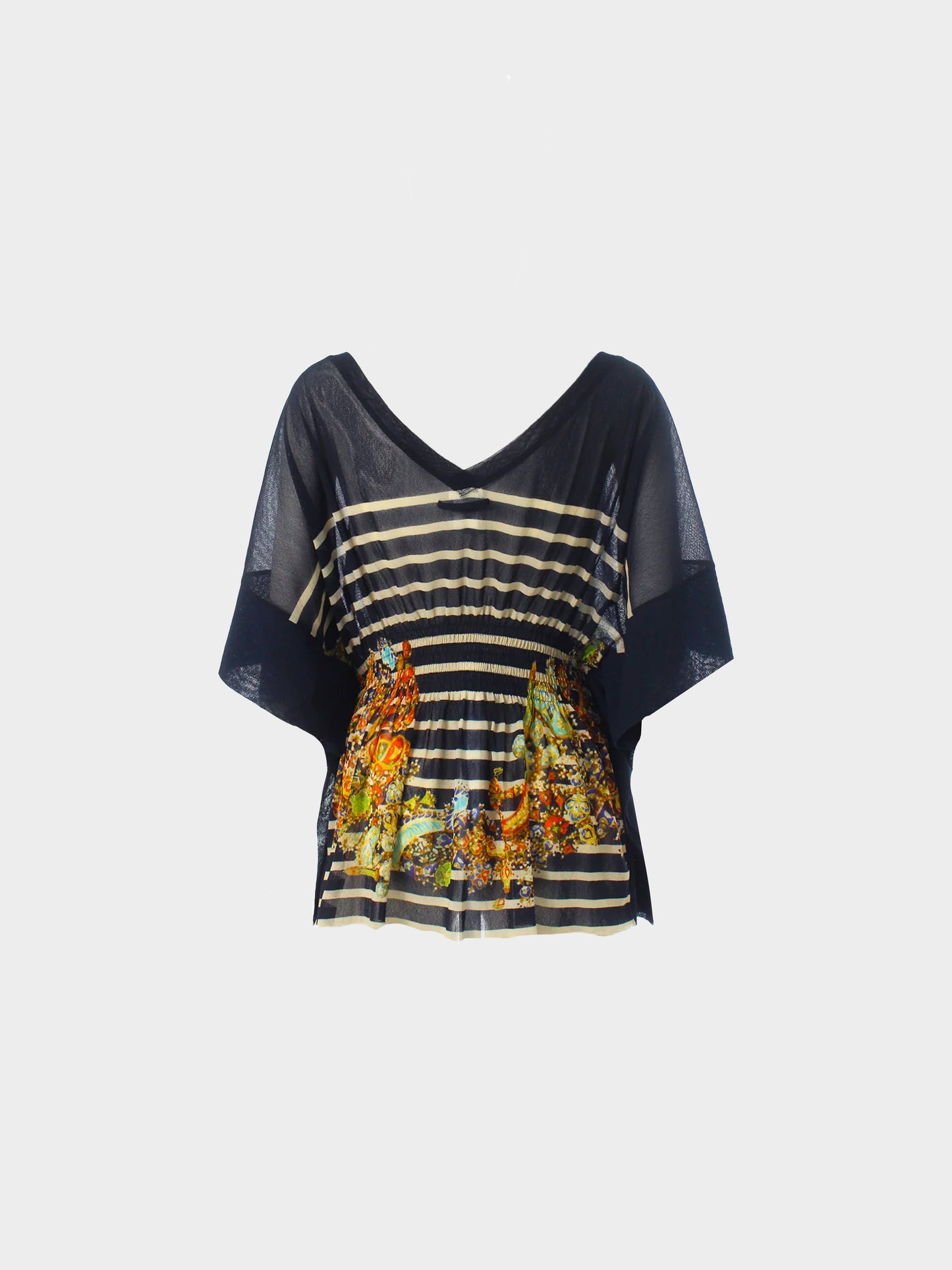 Jean Paul Gaultier 2000s Soleil Mesh Tunic