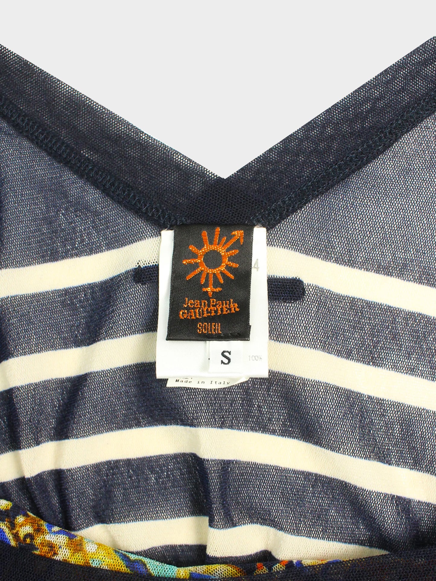 Jean Paul Gaultier 2000s Soleil Mesh Tunic