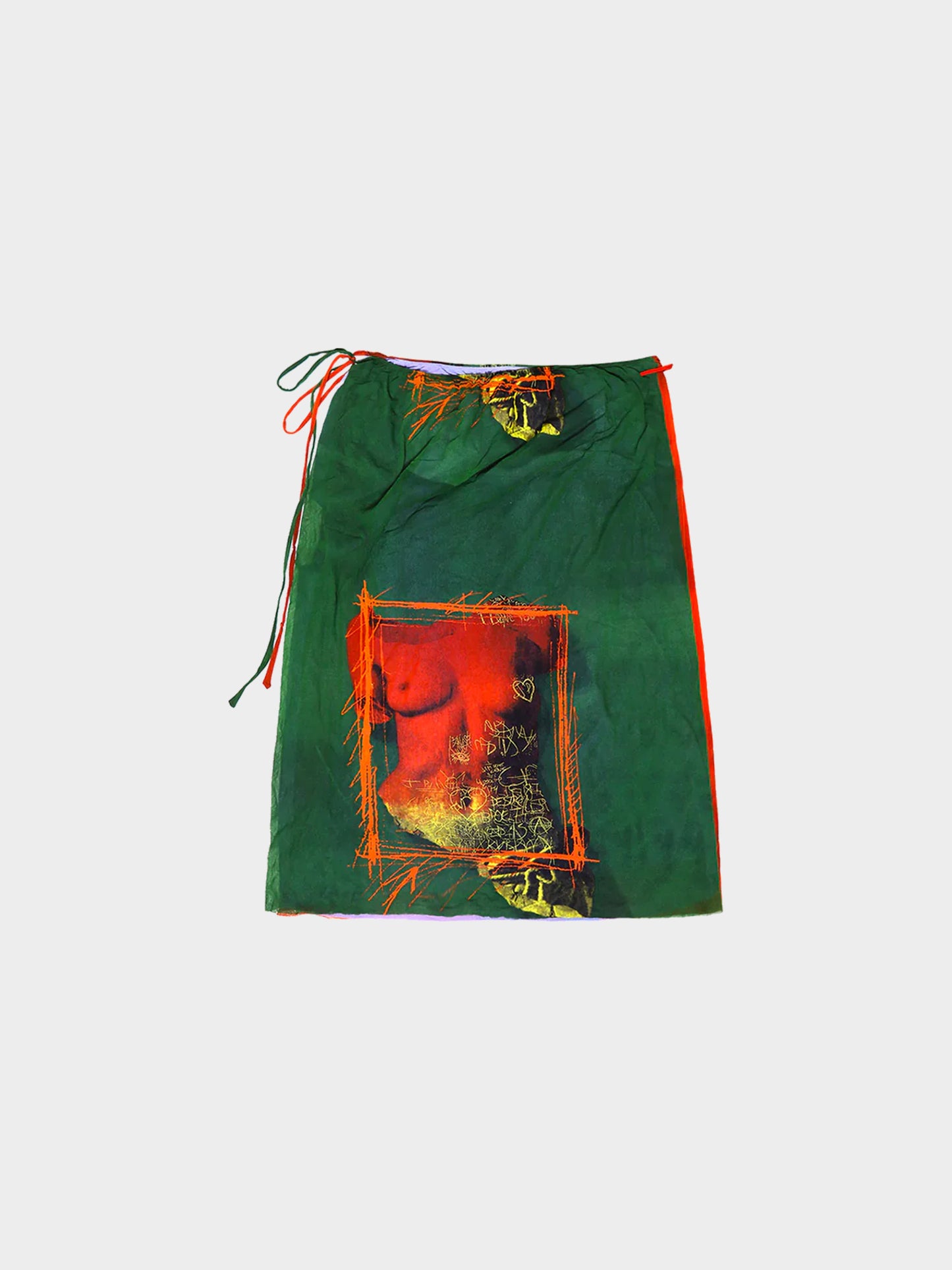 Jean Paul Gautier Rare 1999 Venus de Milo Skirt