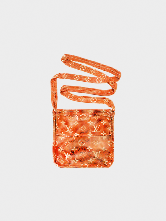 Louis Vuitton FW 2002 Cooper Monogram Chainmail Bag