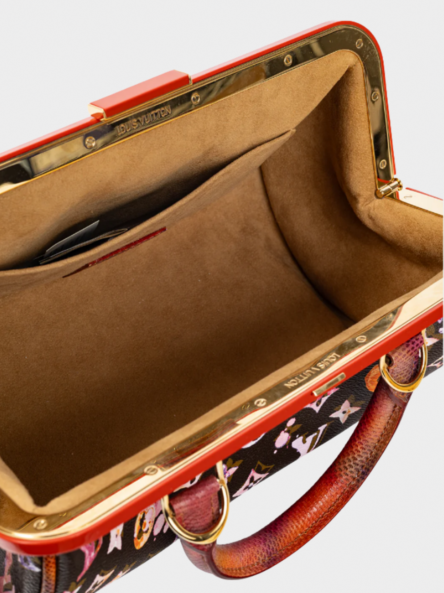 Louis Vuitton x Richard Prince SS 2008 Runway Papillon Frame Watercolor Bag