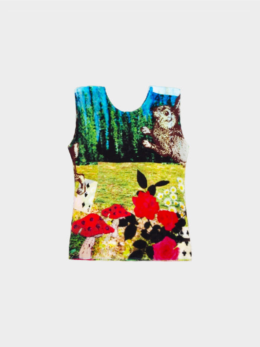 Issey Miyake 2000s ME Alice in Wonderland Top