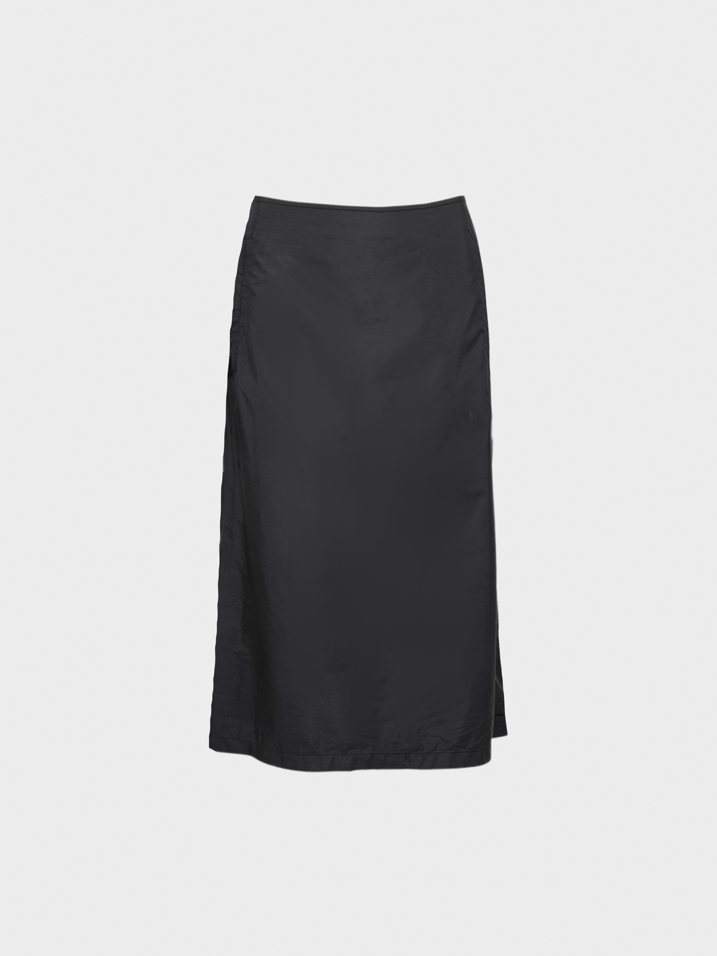 Prada SS 1999 Black Nylon Skirt