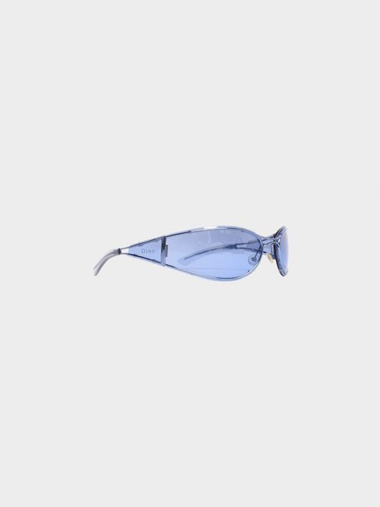 Christian Dior SS 2001 Blue Trailor Park Glasses