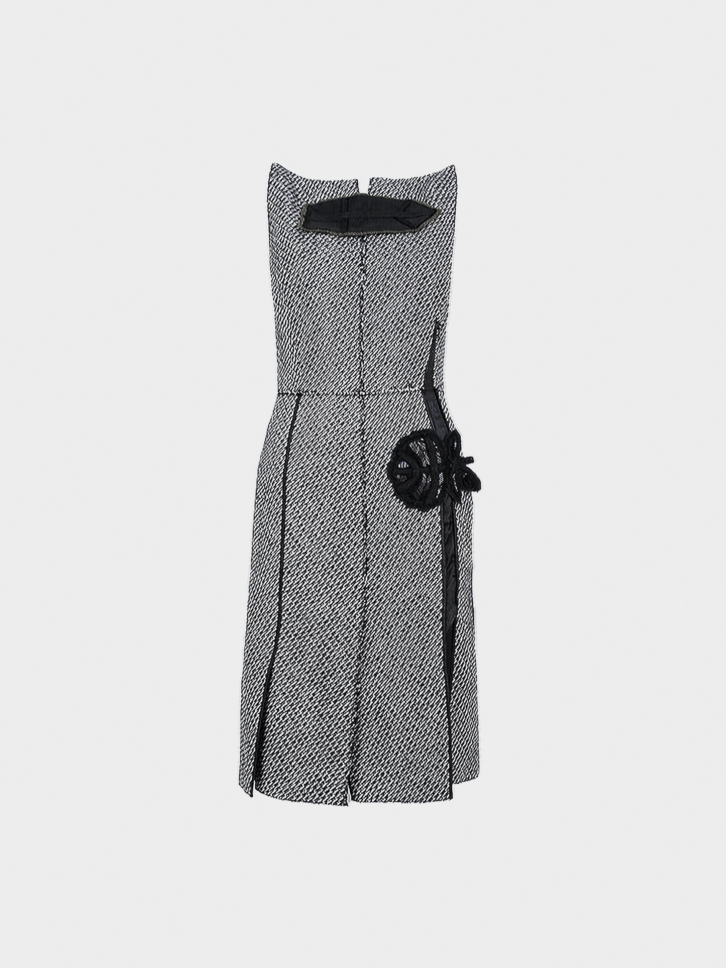 Prada FW 2003 Runway Tweed Wool Dress