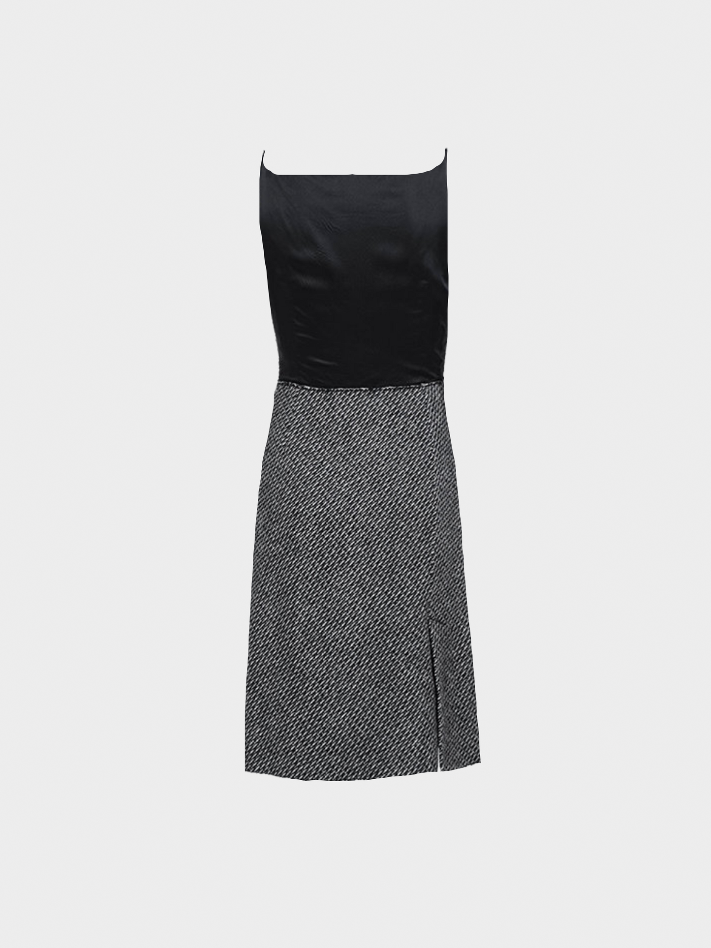 Prada FW 2003 Runway Tweed Wool Dress
