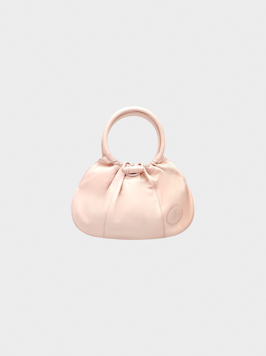 Vivienne Westwood 2000s Pink Beige Handbag Tote Bag