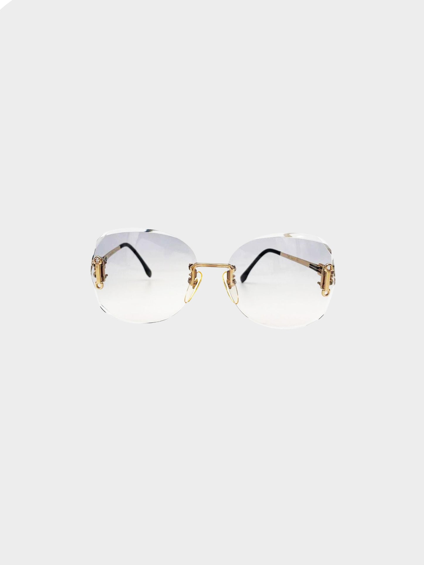 Yves Saint Laurent 1990s Frameless Sunglasses