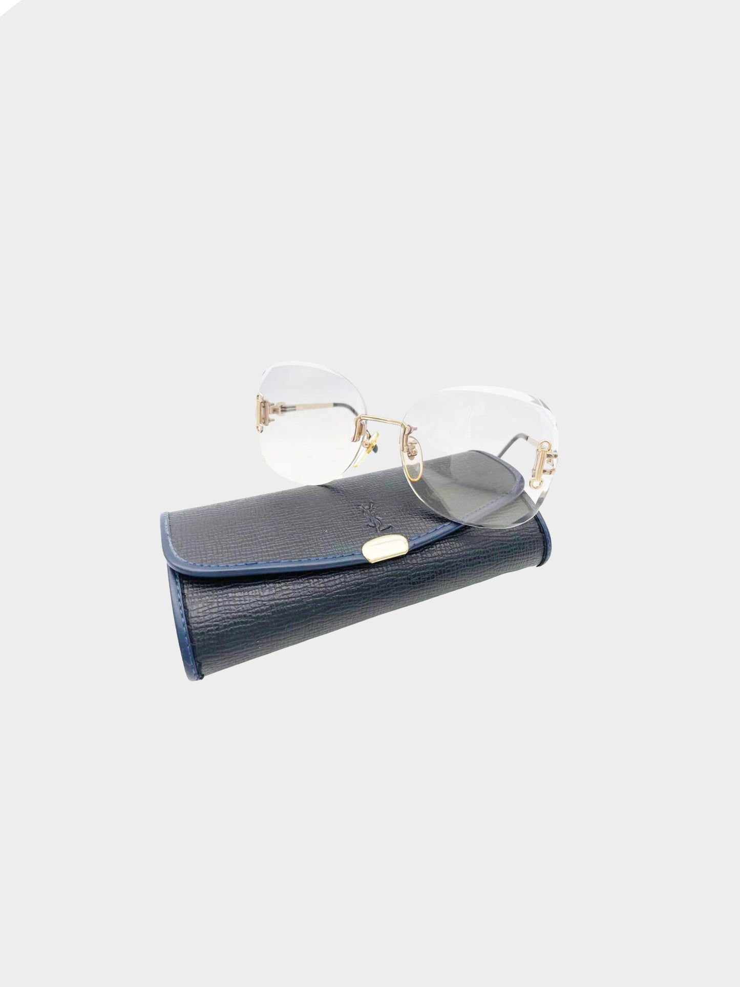 Yves Saint Laurent 1990s Frameless Sunglasses
