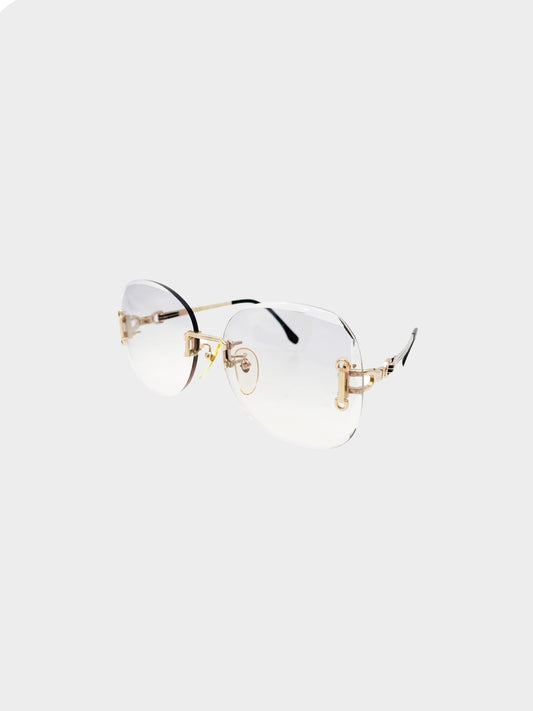 Yves Saint Laurent 1990s Frameless Sunglasses