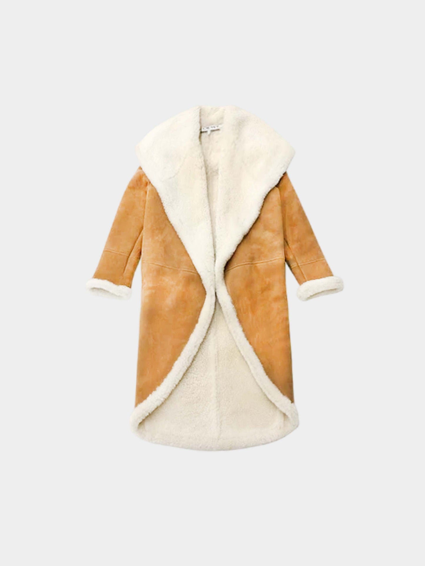 Loewe 2010s Mouton Suede Coat