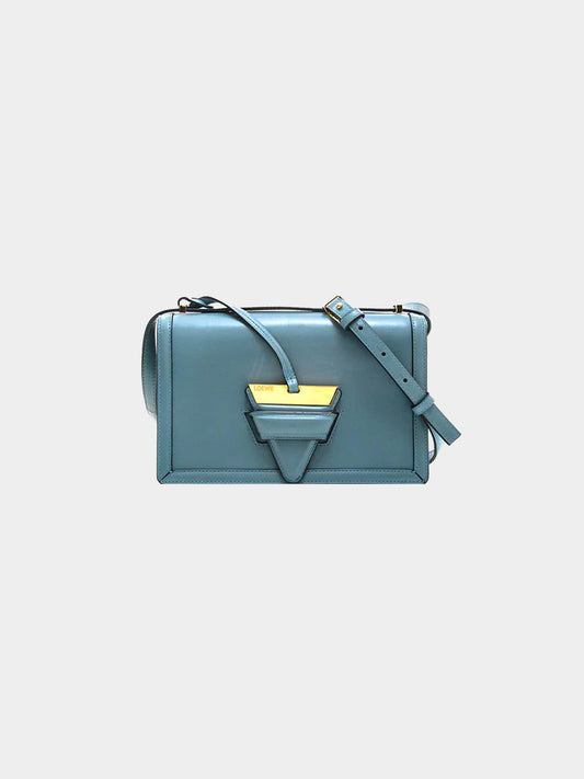 Loewe 2010s Blue Barcelona Shoulder Bag