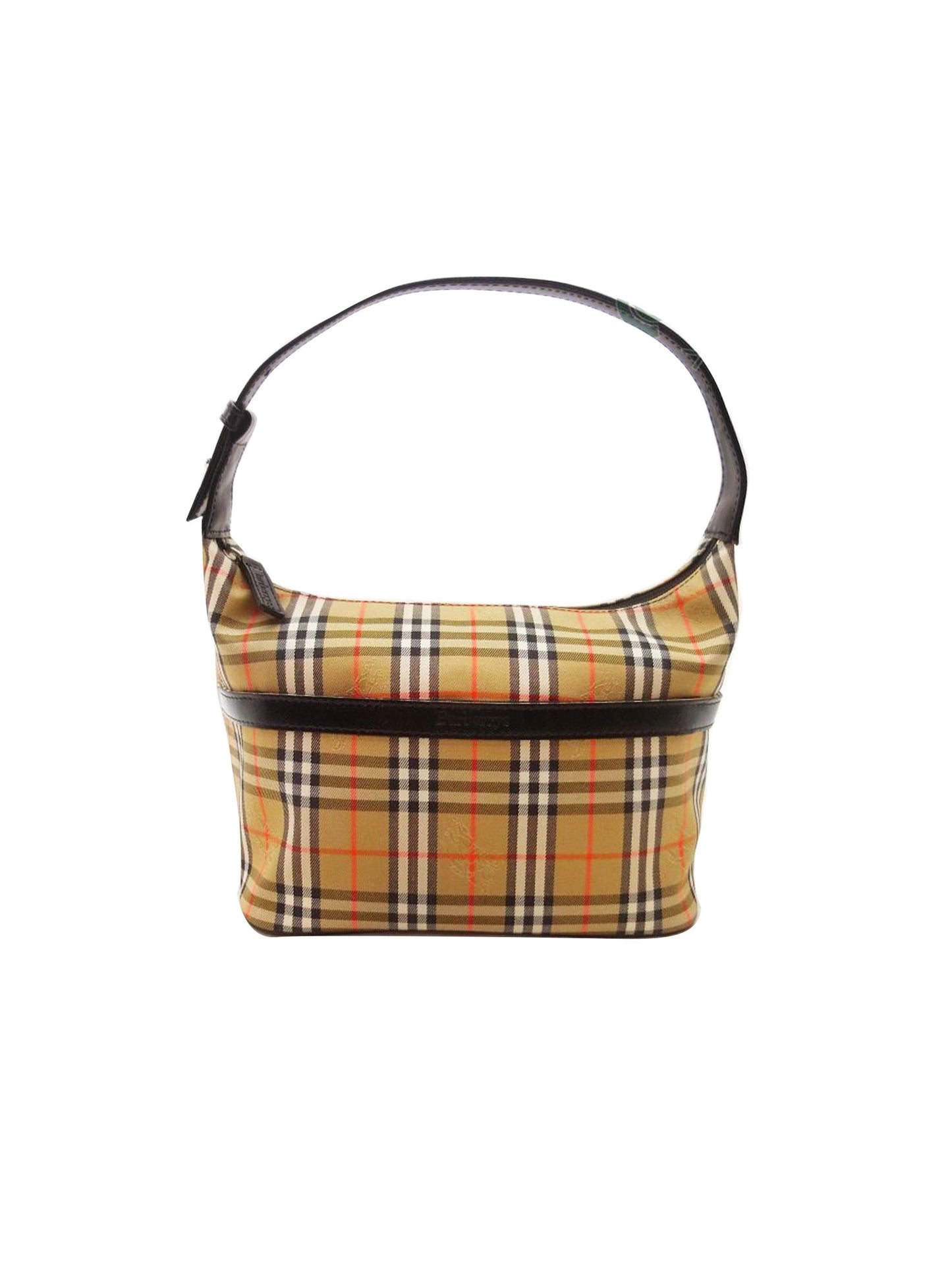 Burberry 2000s Beige Plaid Handbag