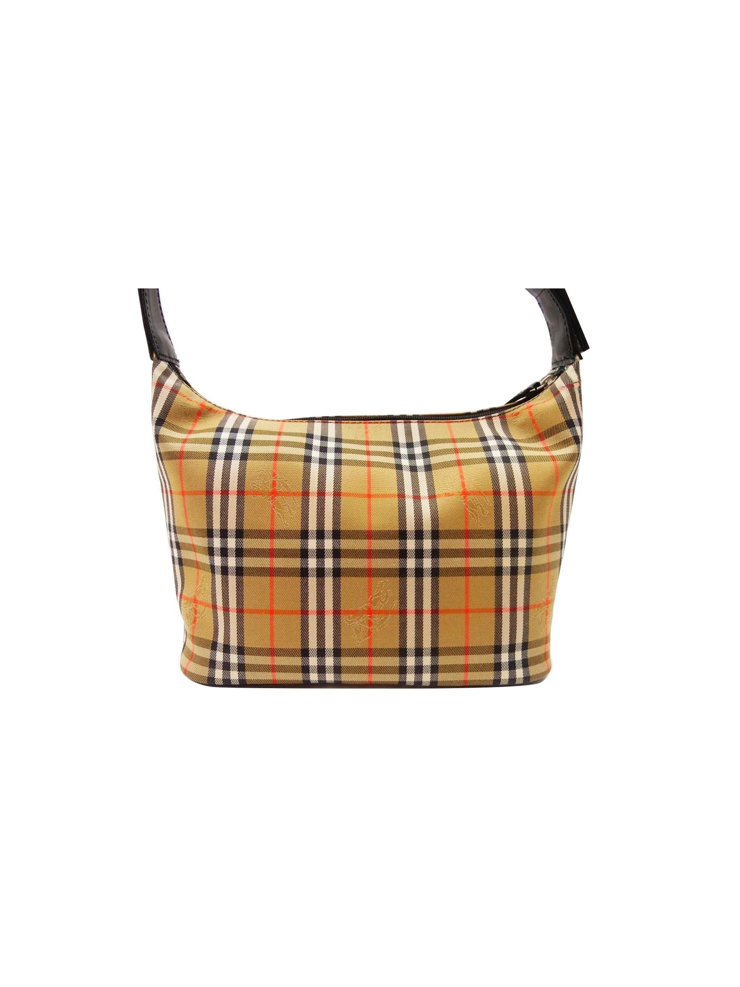 Burberry 2000s Beige Plaid Handbag