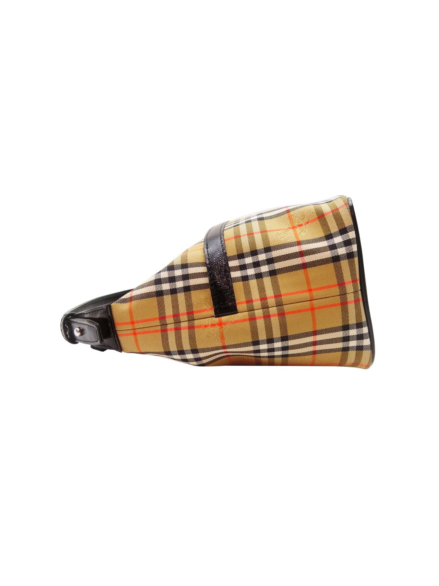 Burberry 2000s Beige Plaid Handbag