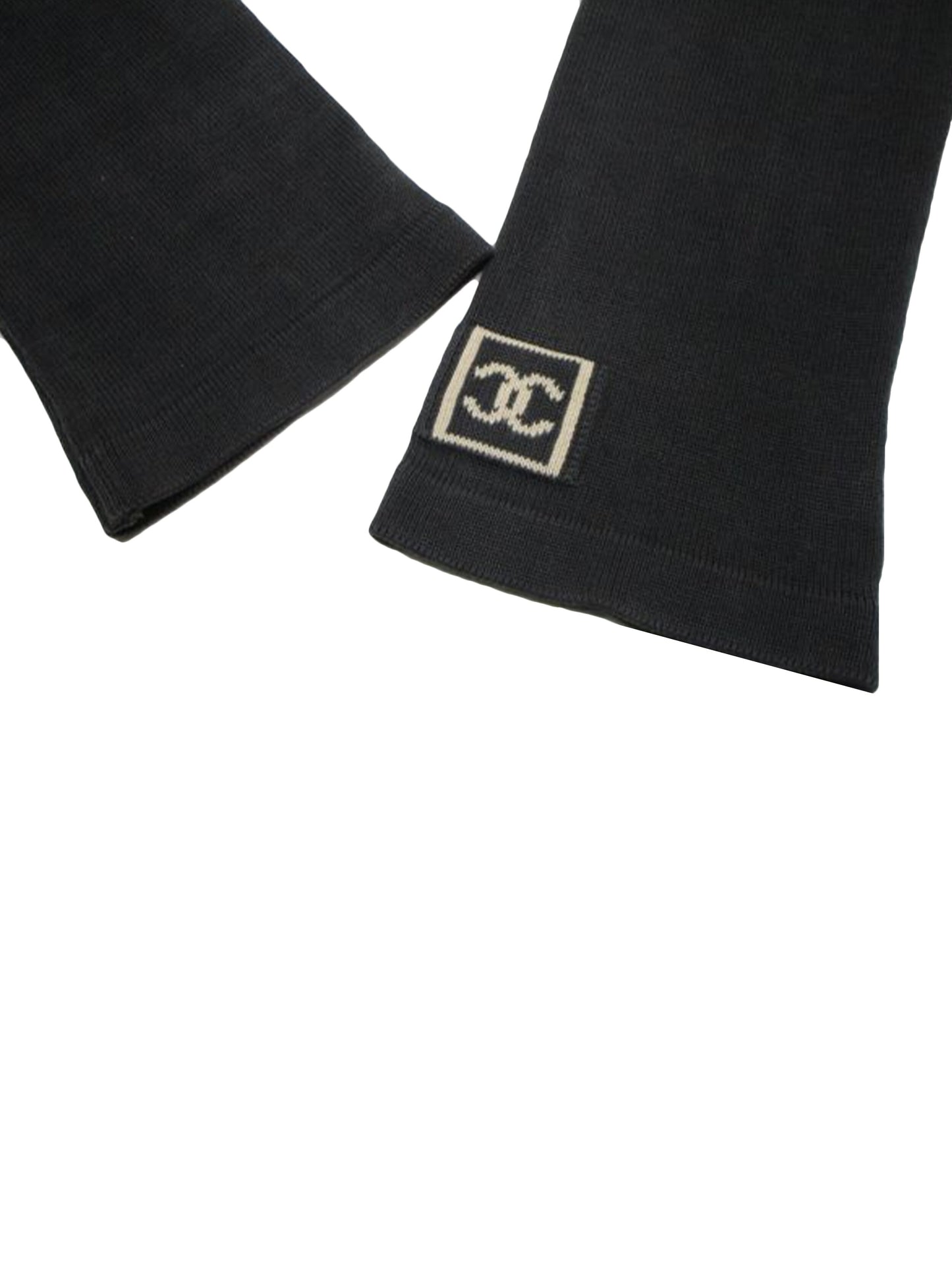 Chanel Sports Black Terrycloth Zip Jacket